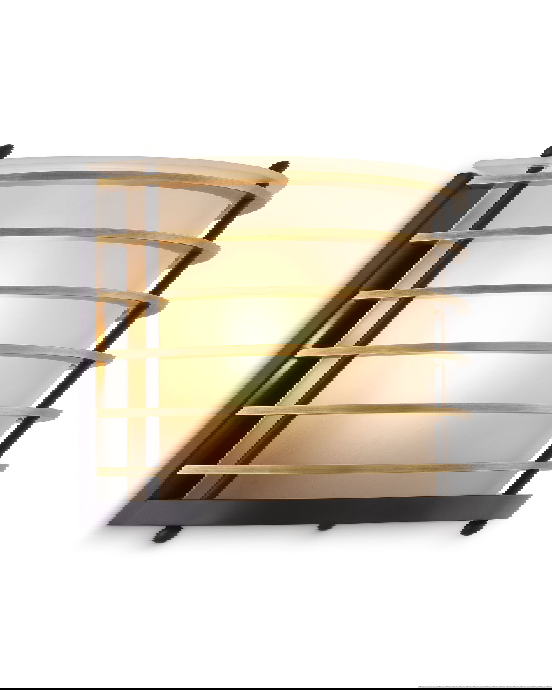 Logan vägglampa svart