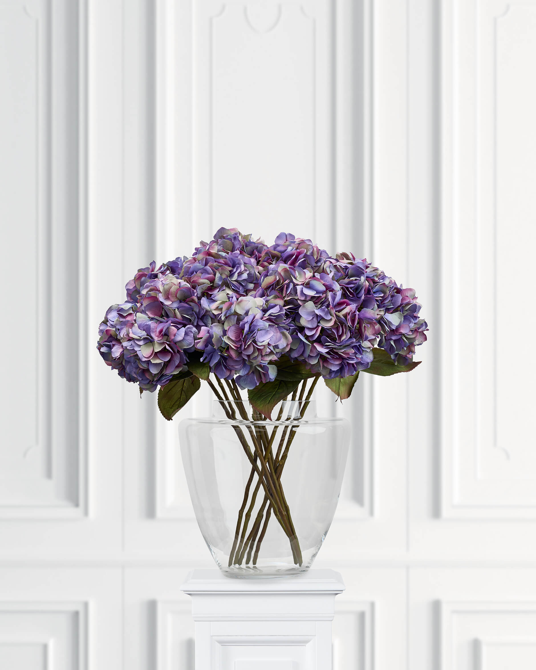 Hortensia snittblomma lila