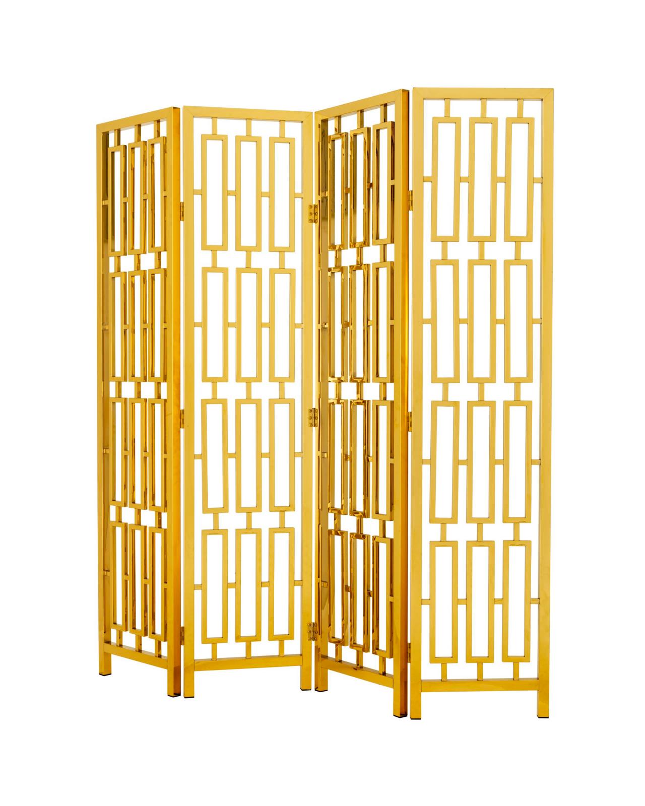 Davis skärmvägg guld OUTLET