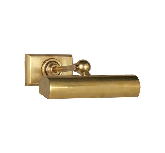 null - Cabinet Maker's 8" Light Antique Brass