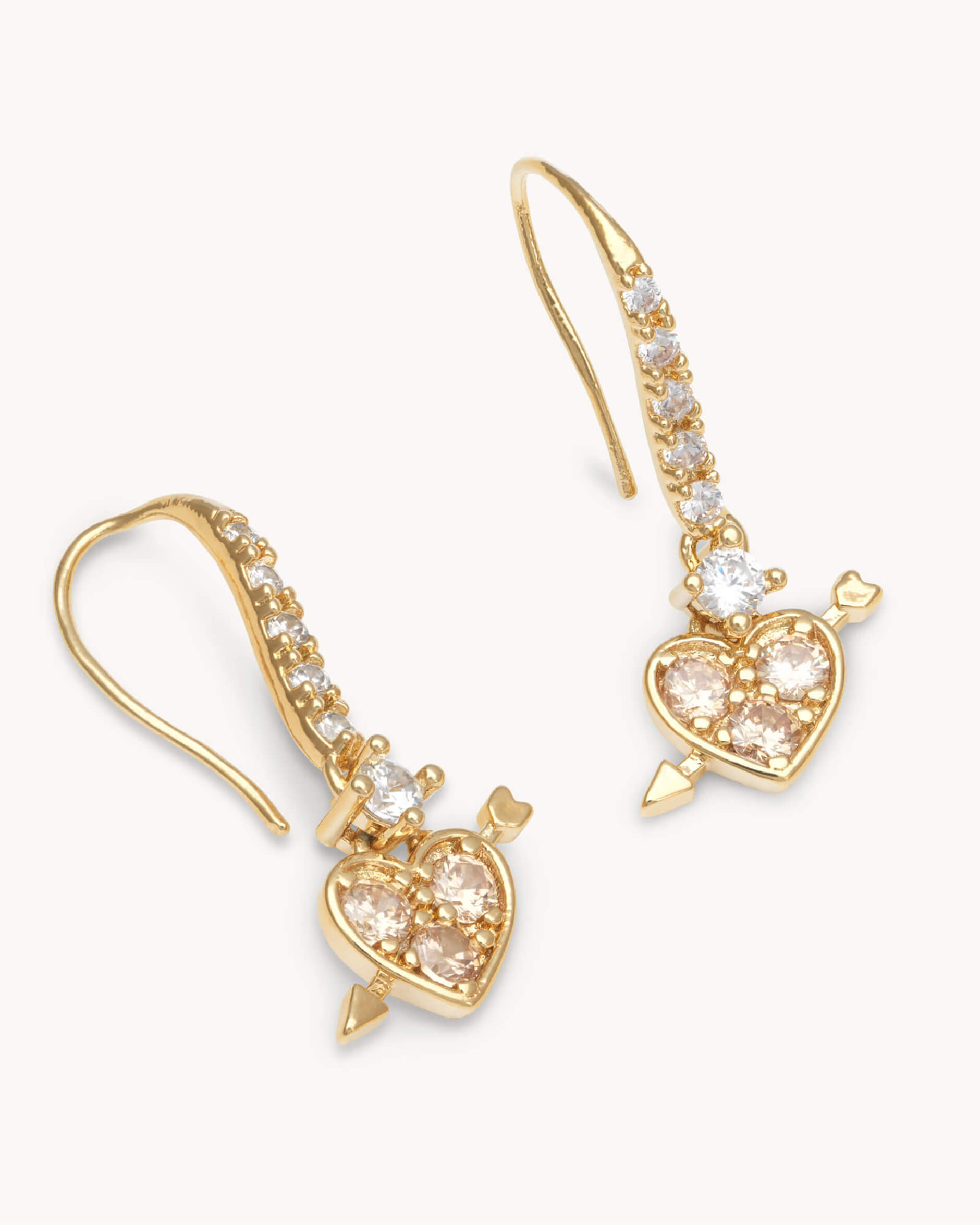 Lowe Earrings Light Champagne