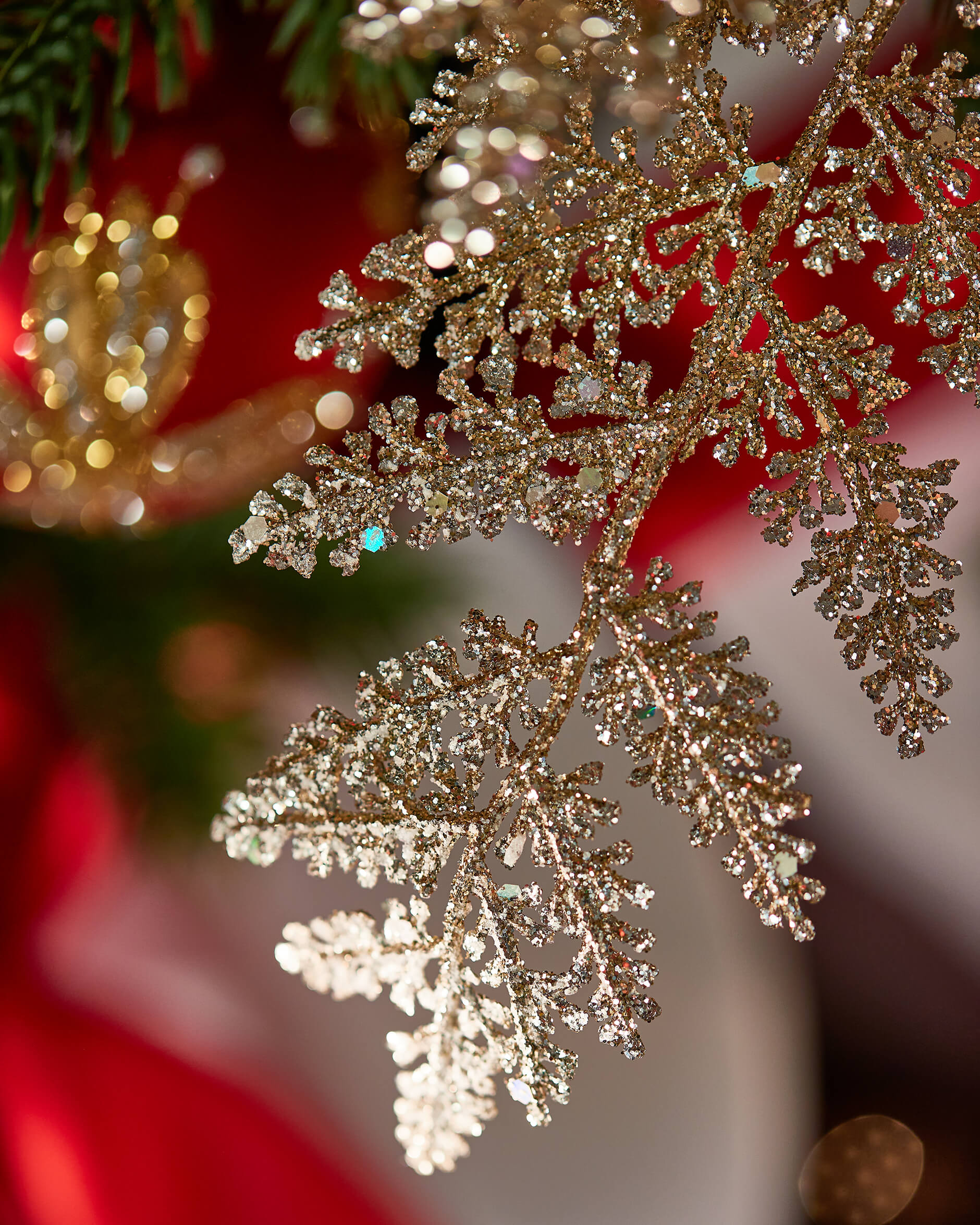 Tillion kvist juldekoration champagne