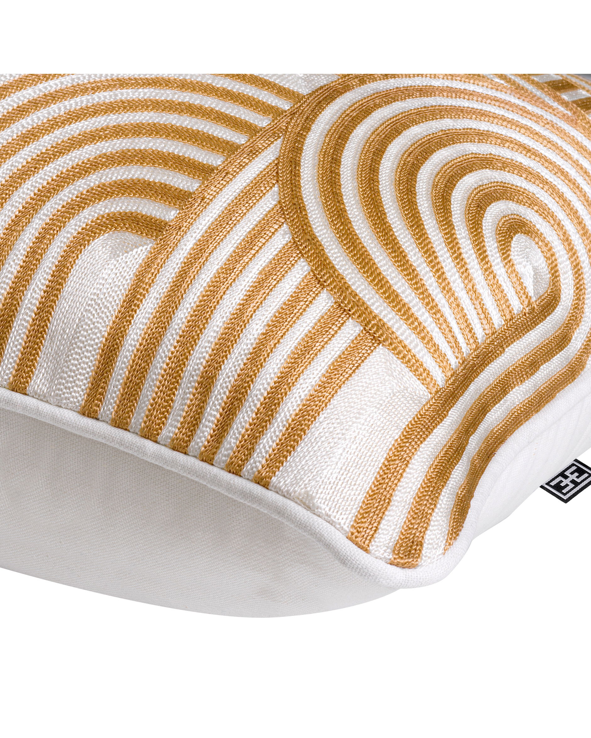 Abaças-tyyny kulta/valkoinen