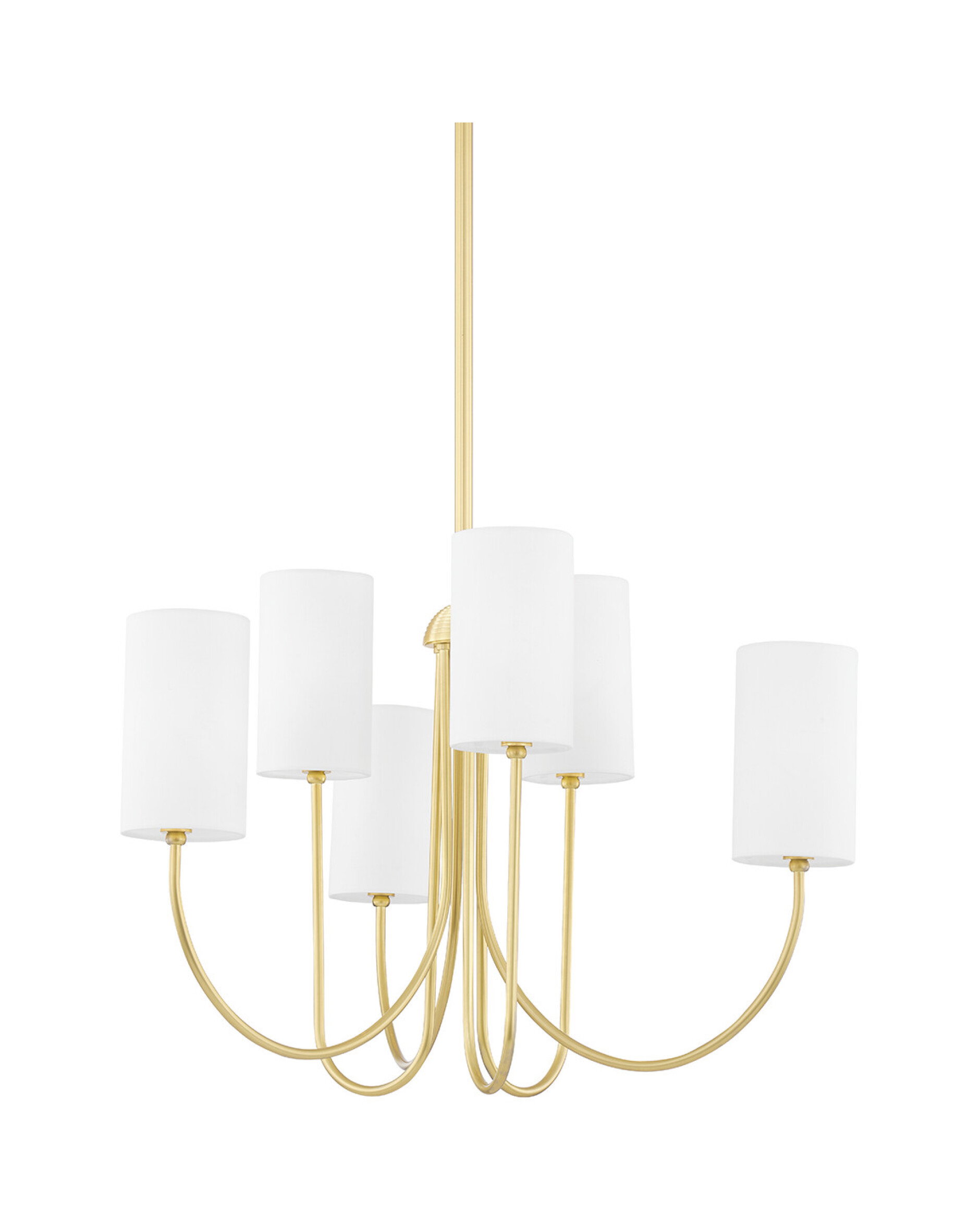 Harlem Chandelier Aged Brass