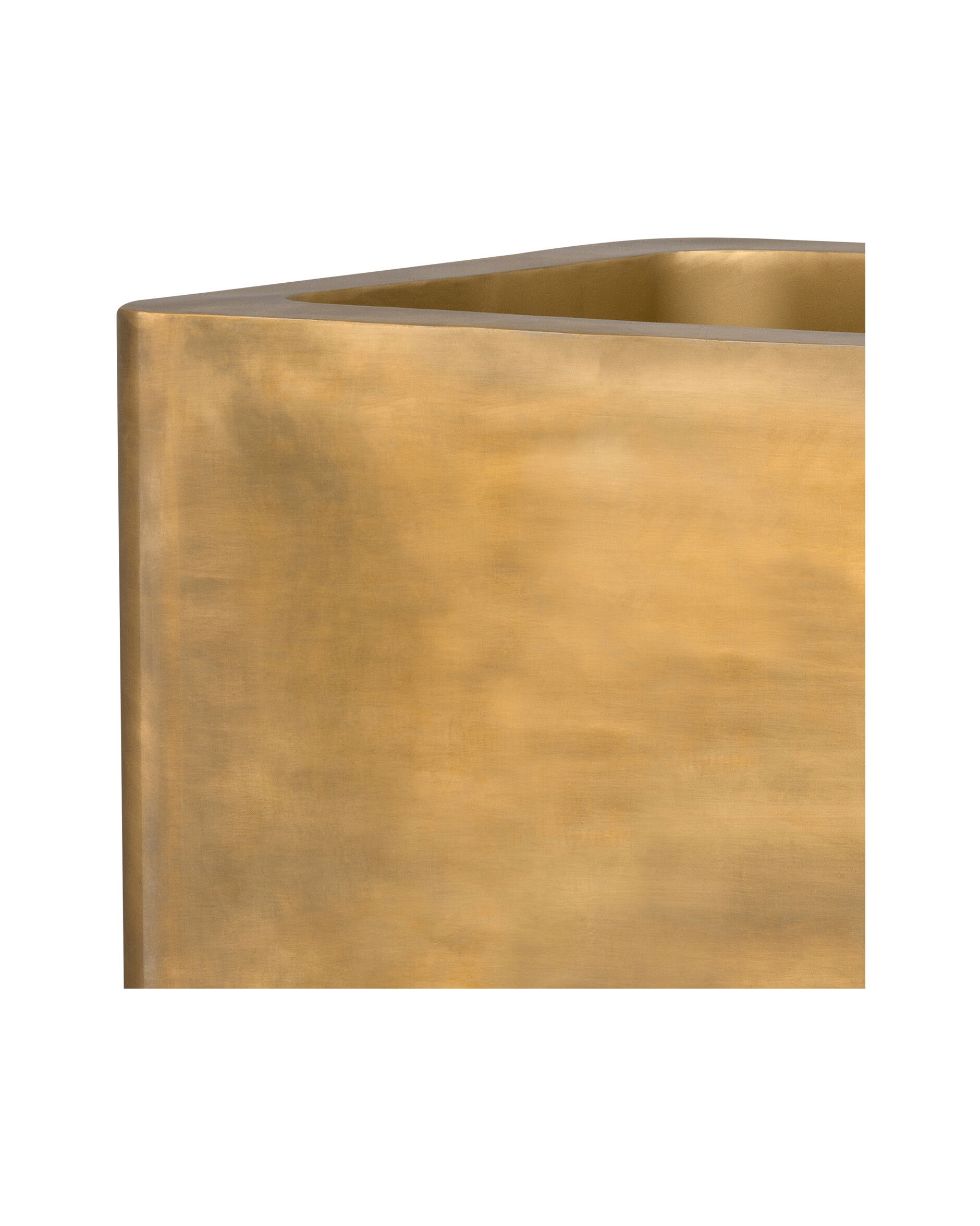 Jasper planteringslåda antik mässing