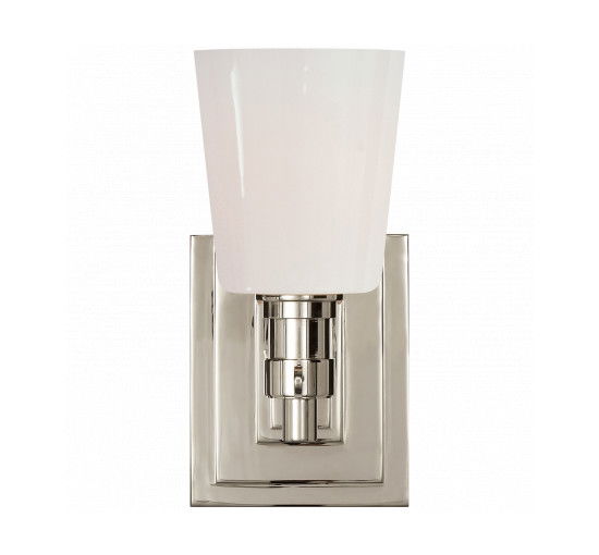 null - Bryant Single Bath Sconce Polished Nickel