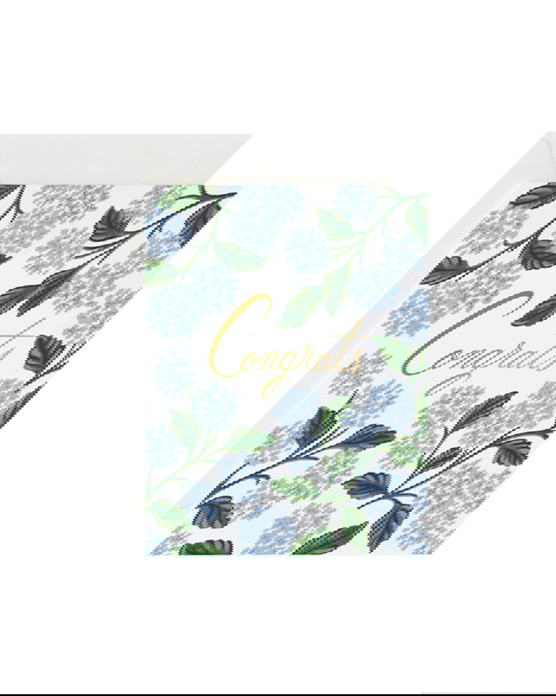 Hydrangea Congratulations Card