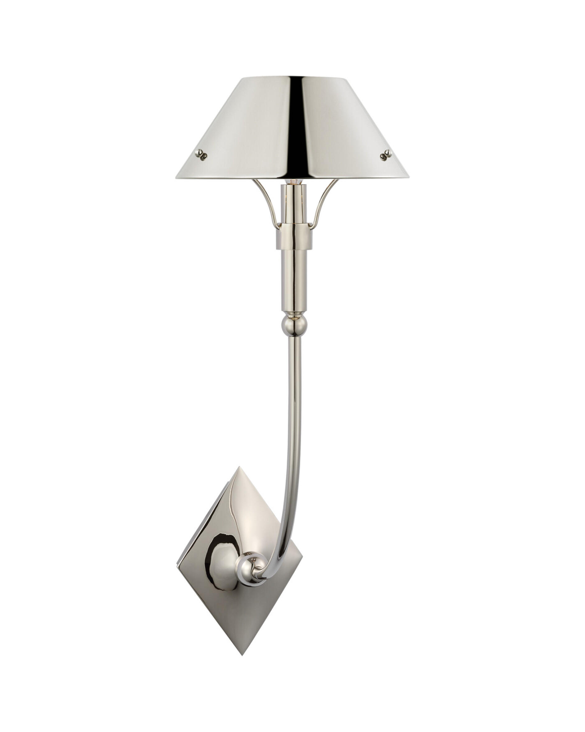 Turlington vägglampa nickel L