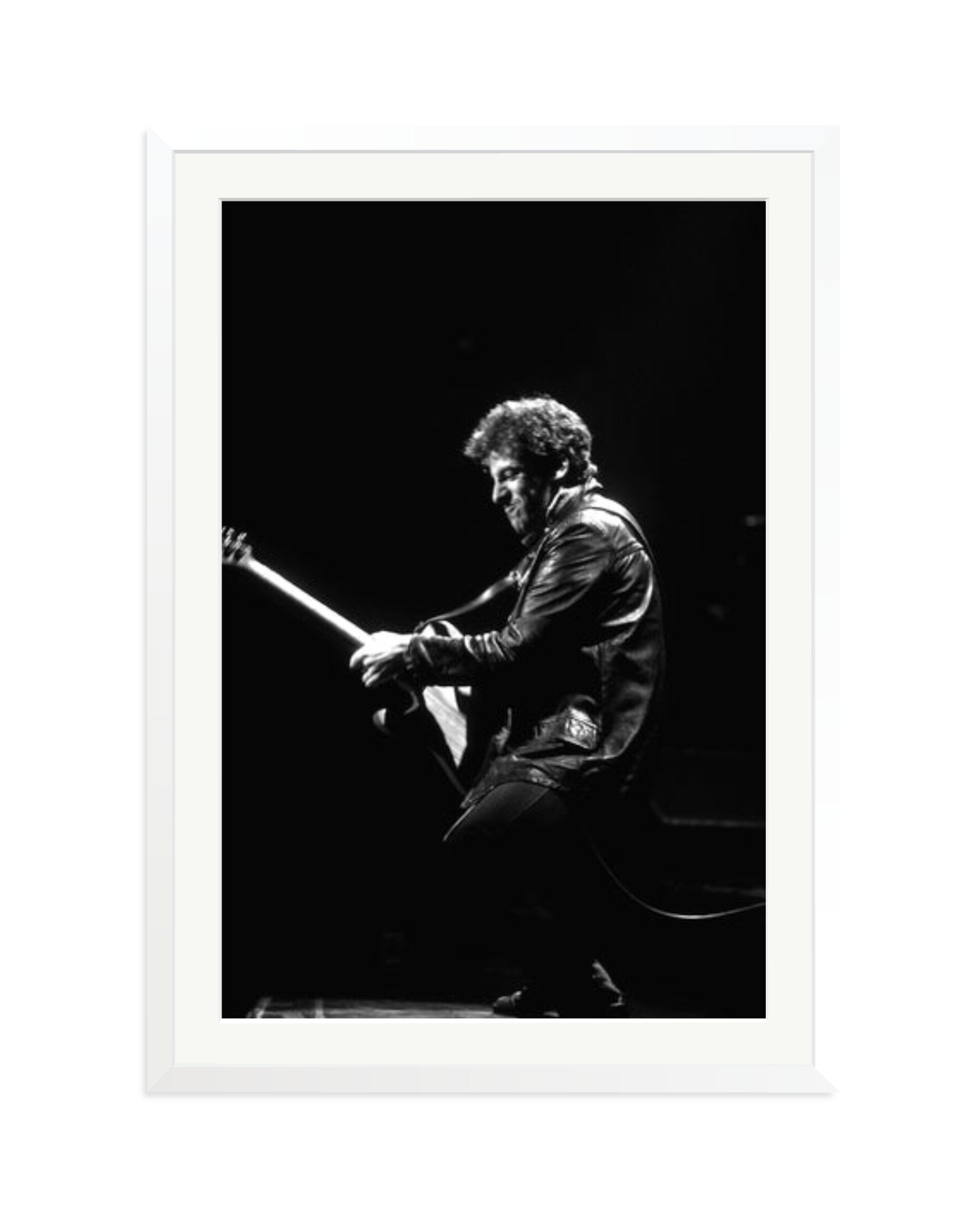 Bruce Springsteen In Detroit White / XXL