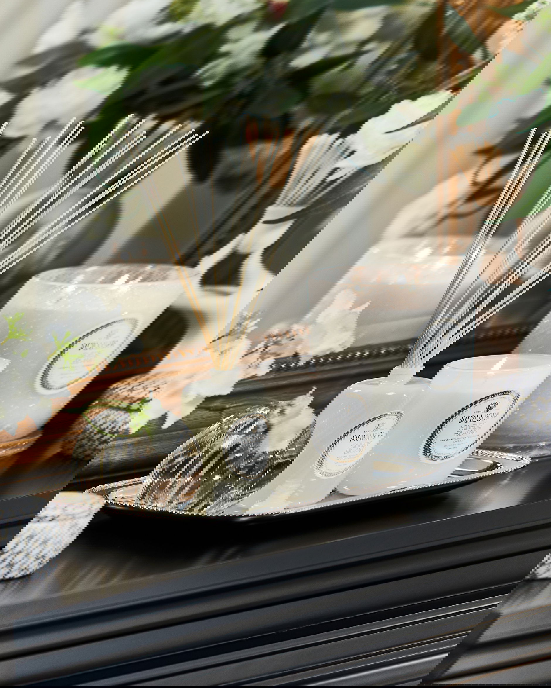 Suede Blanc Classic doftljus