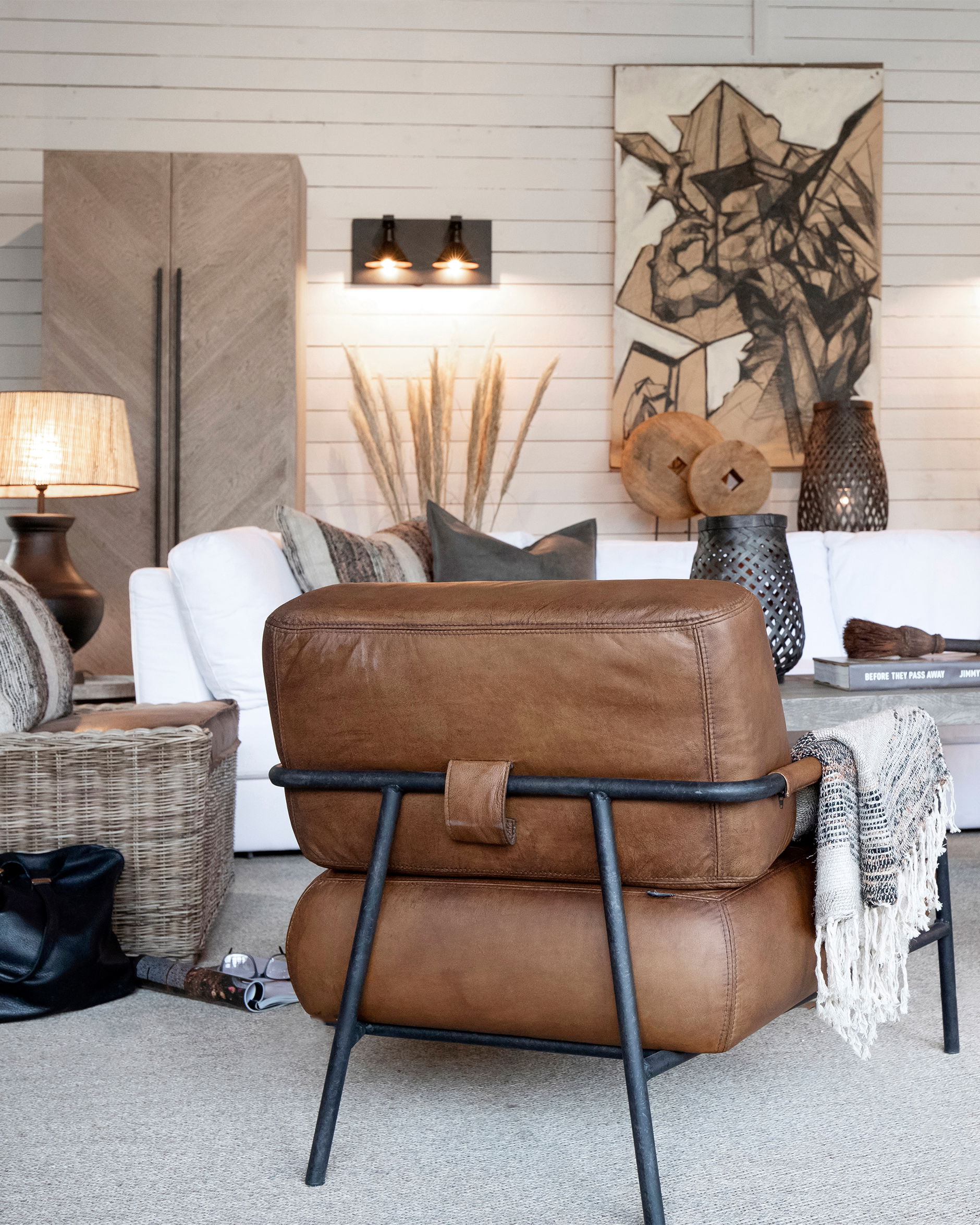 Sinclair Armchair Light Brown