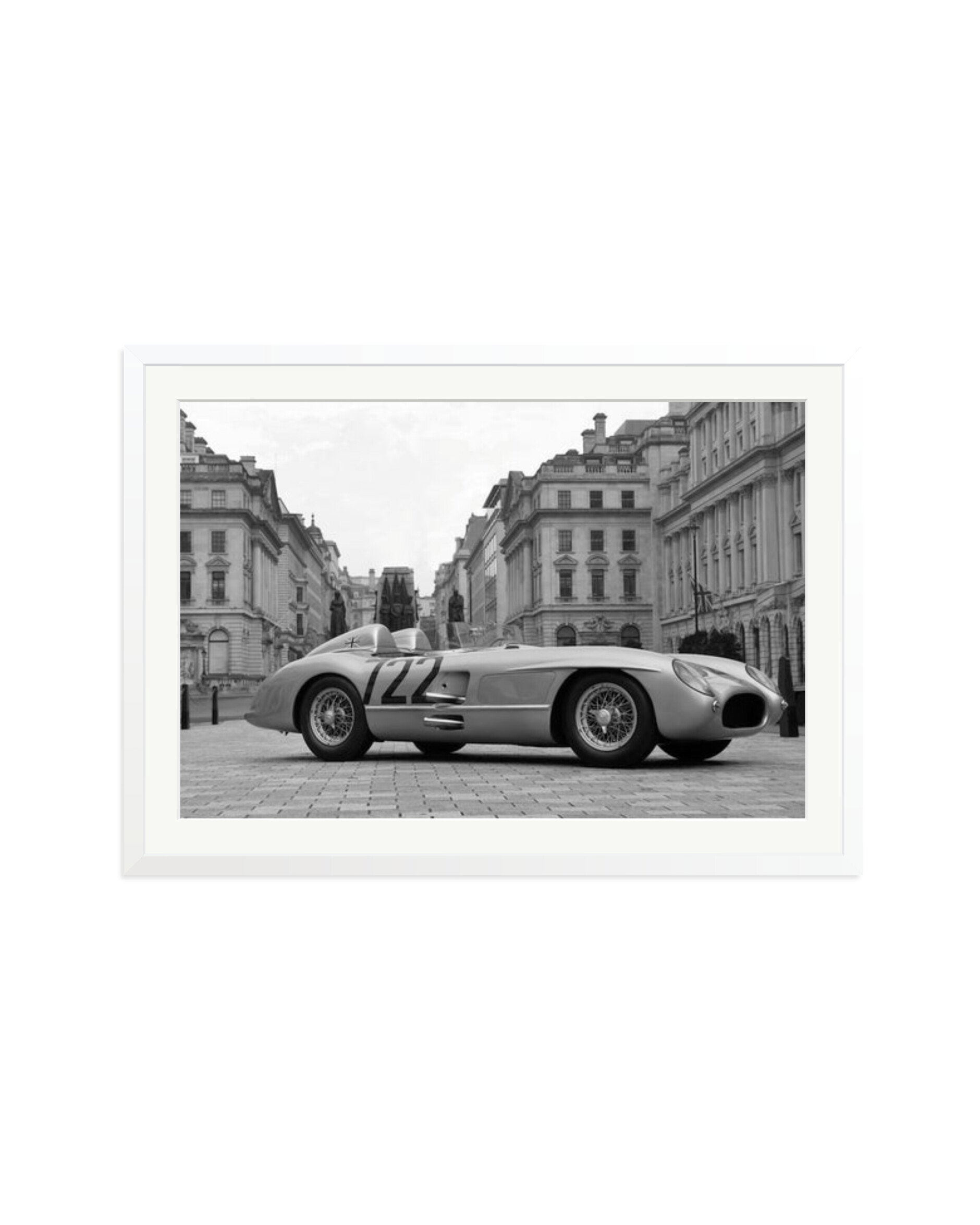 Stirling Moss Mercedes-Benz White / XXL