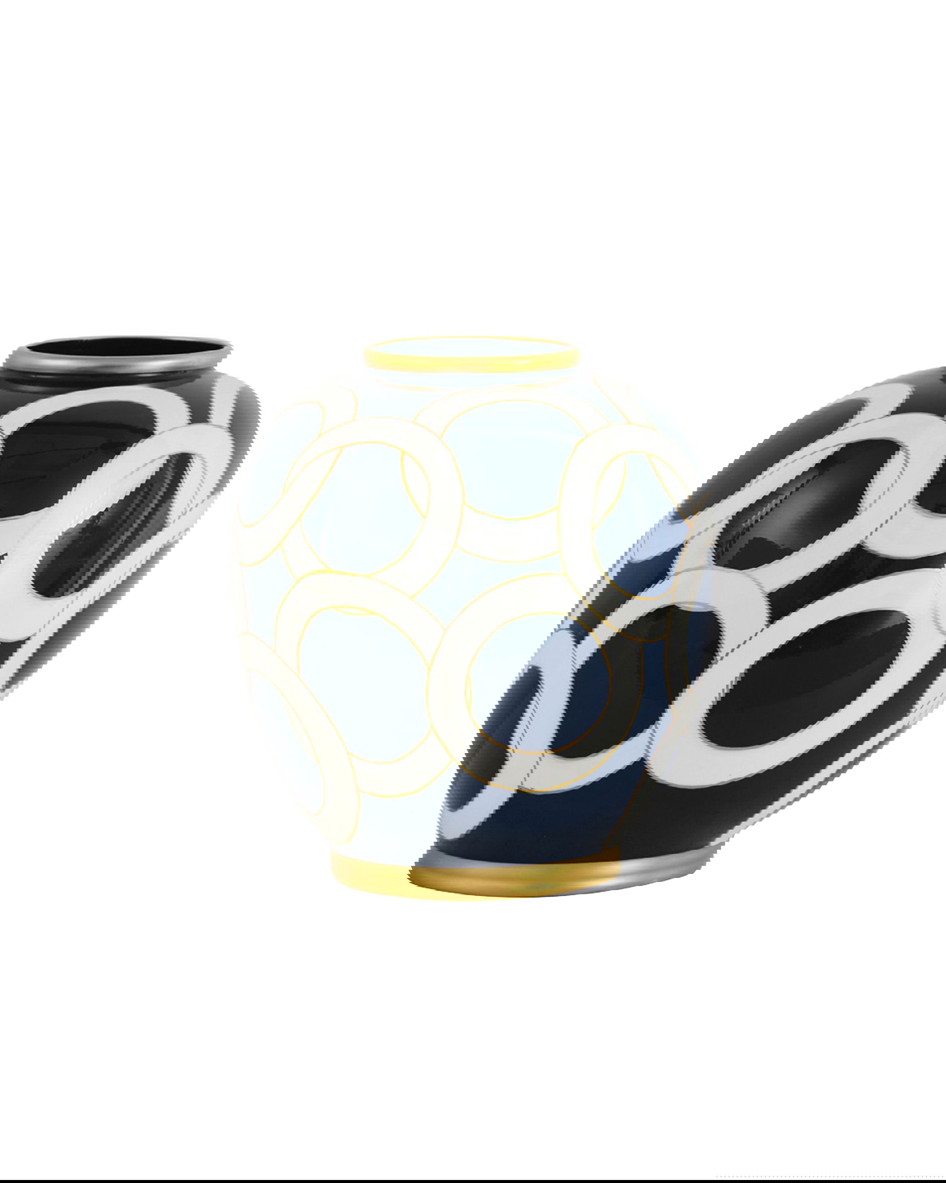 Corfou blue/white urn