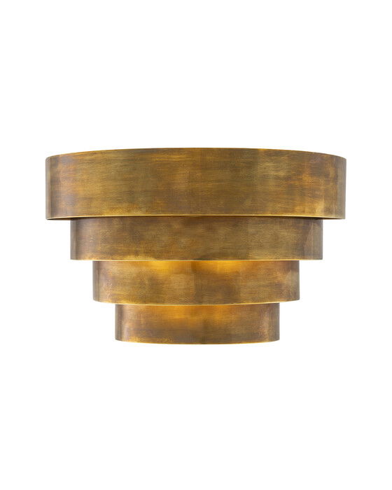 Rizzi vägglampa vintage brass finish