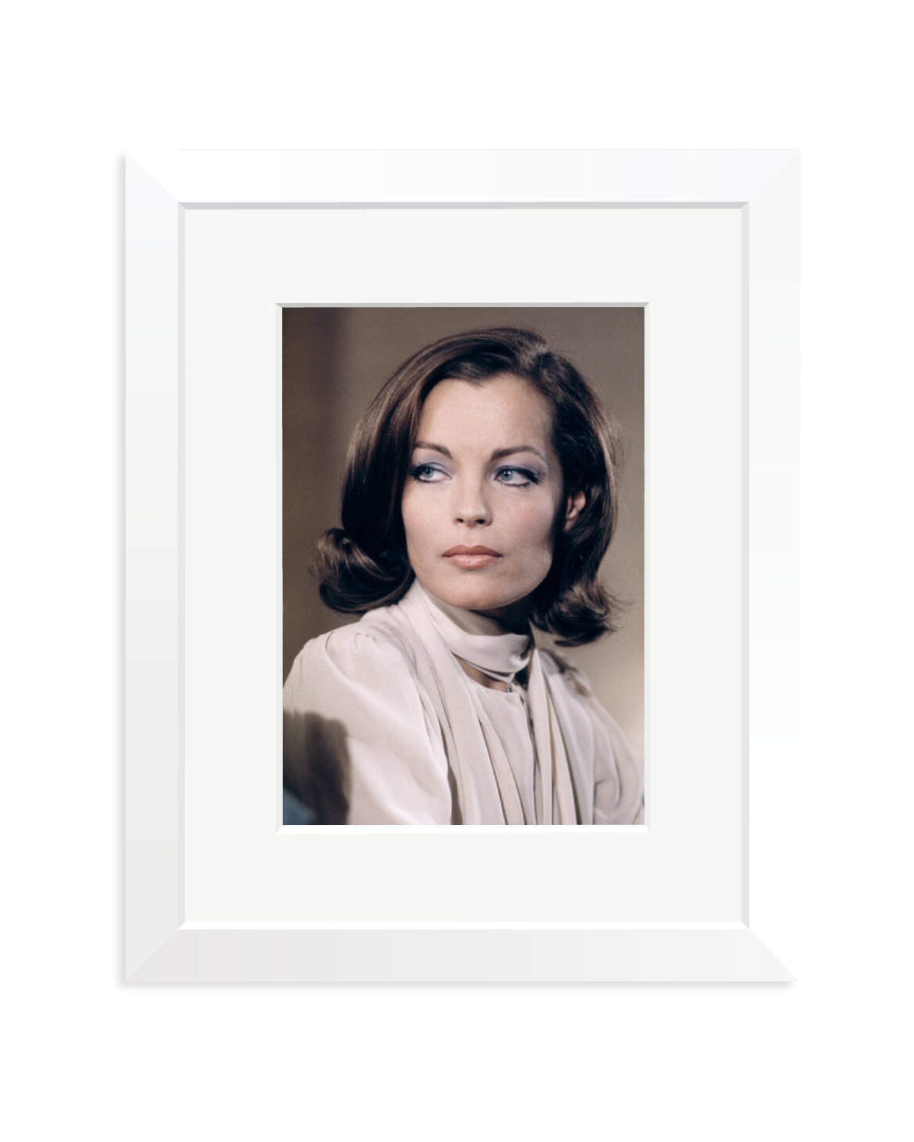 Romy Schneider on Set White / Small