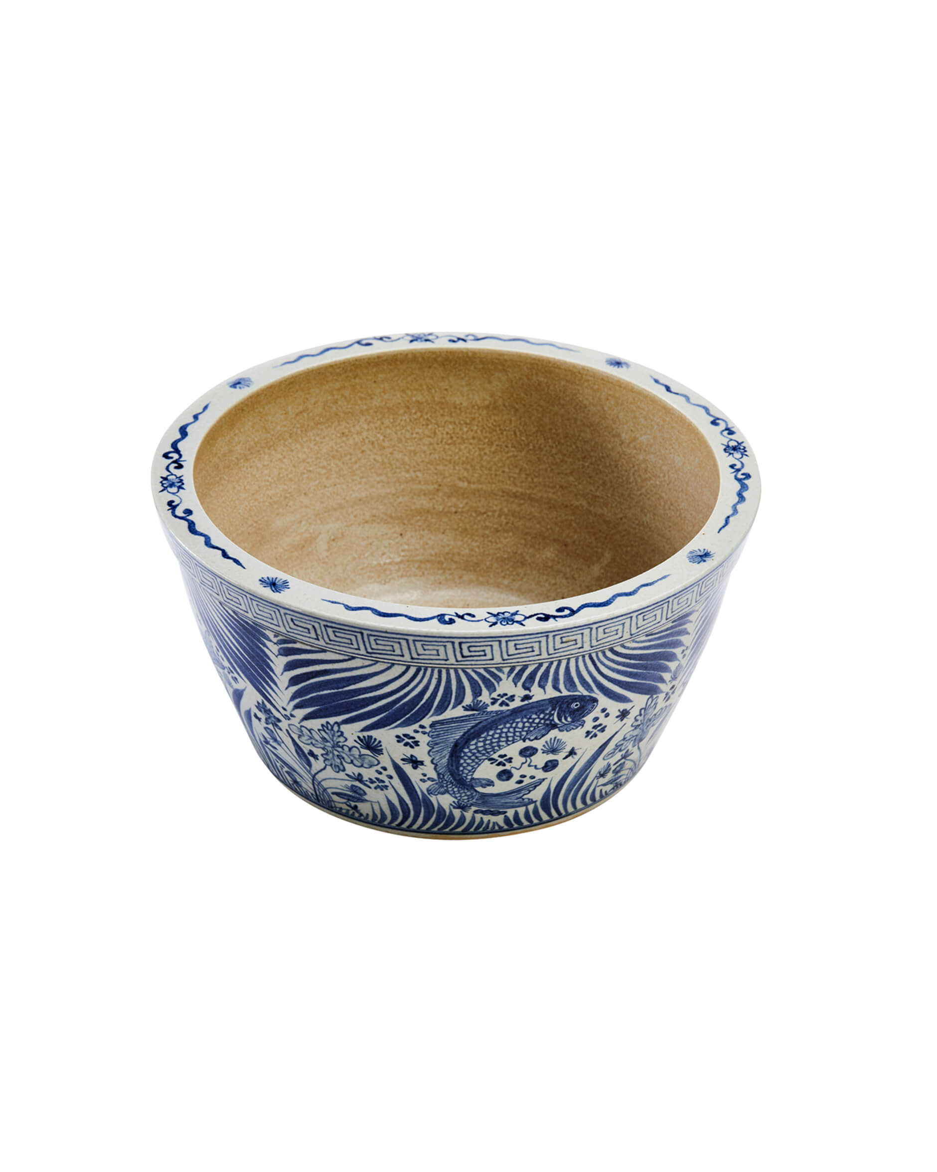 Deco Karp skål blå/vit