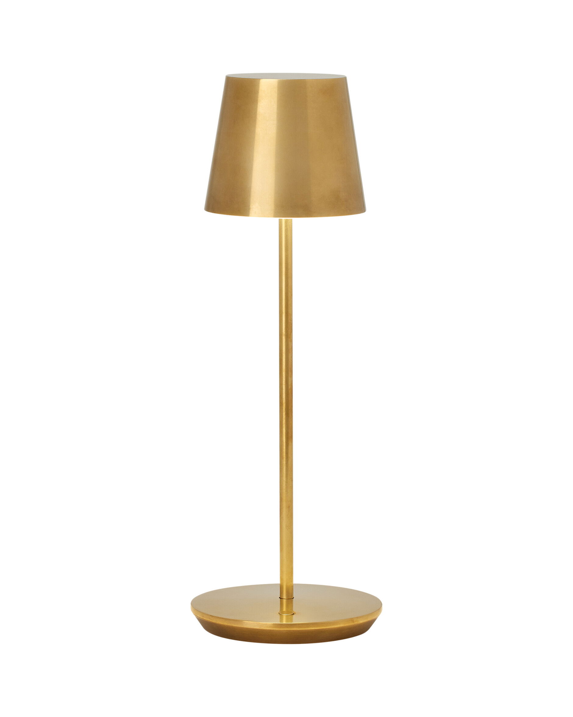 Nevis bordslampa uppladdningsbar mässing