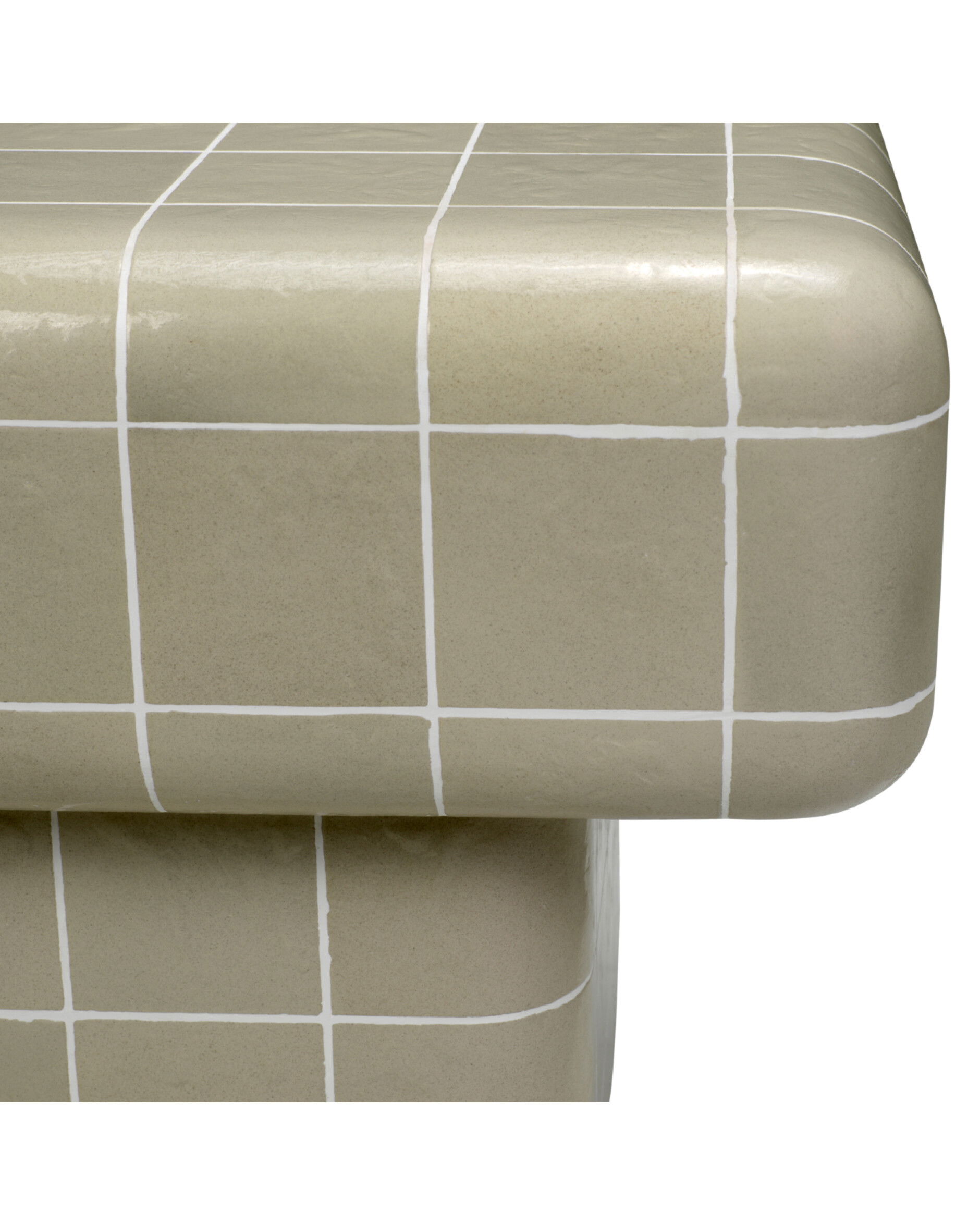 Mateo Side Table Light Grey