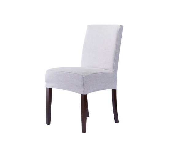 null - Boston Dining Chair Wenge/Linen sand