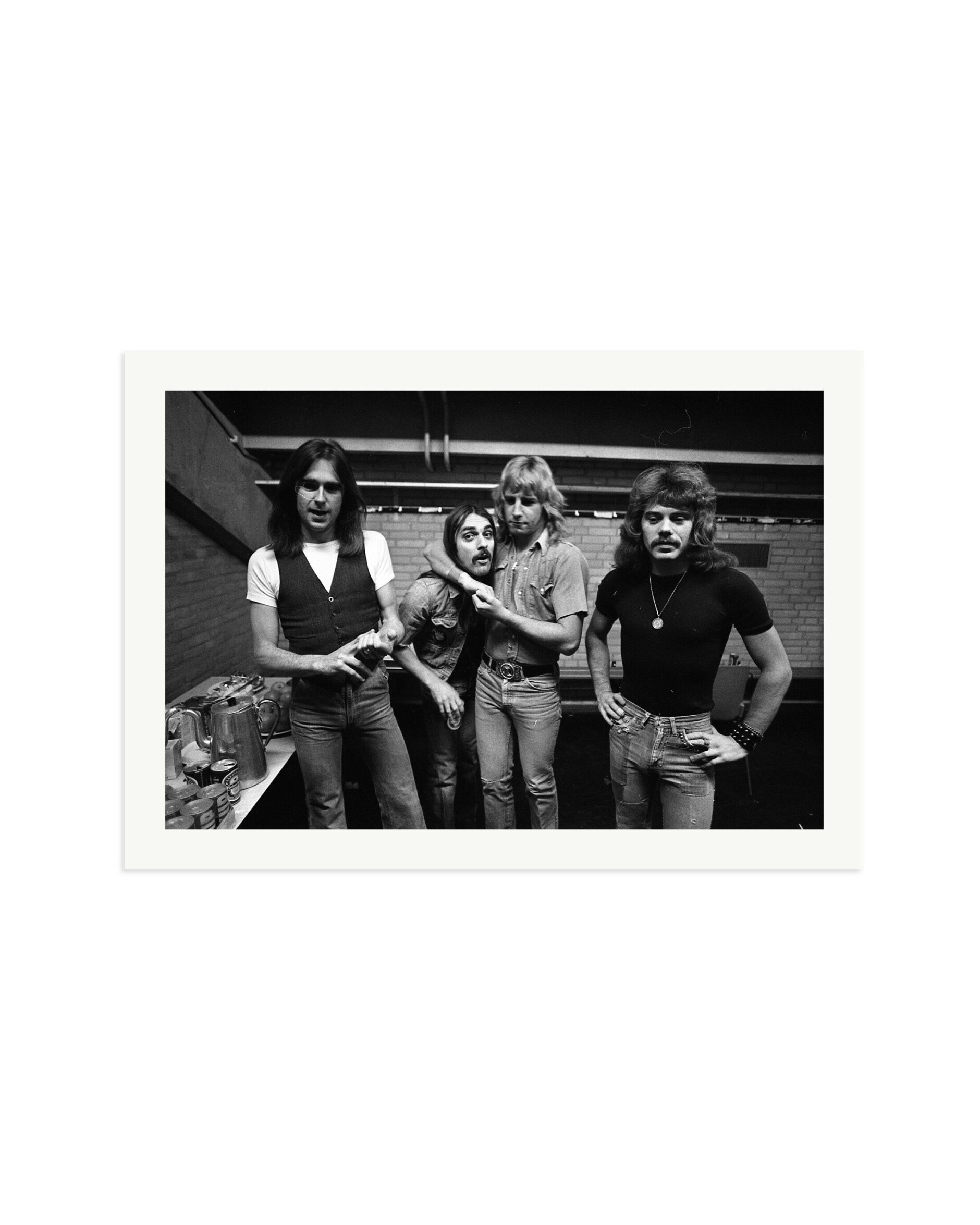 Status Quo Backstage in Amsterdam Print Only / XXL