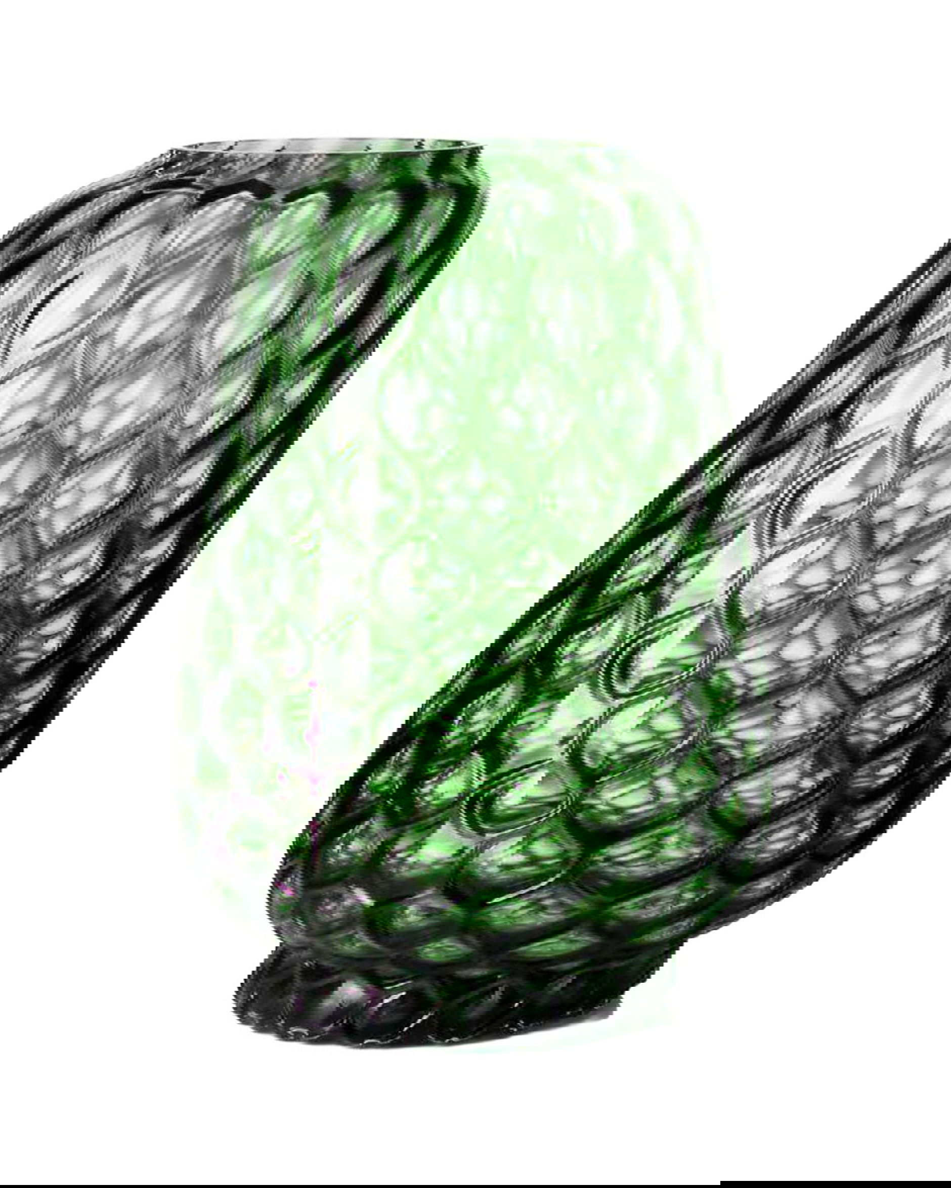 Mercer glazen vaas groen