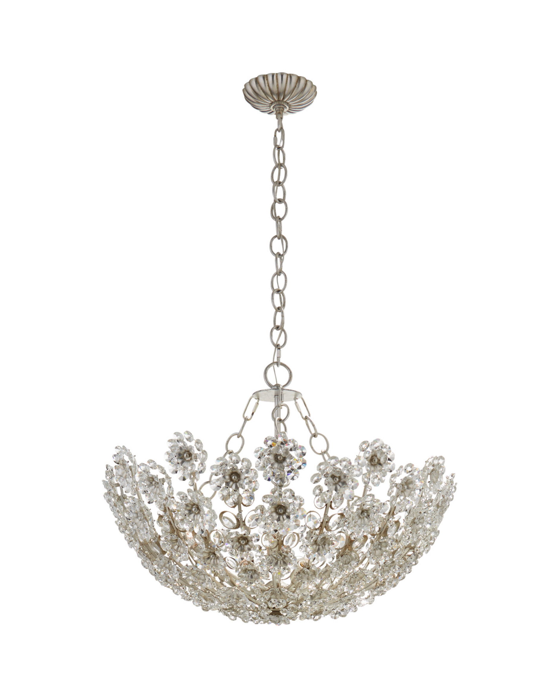 Claret takpendel silver