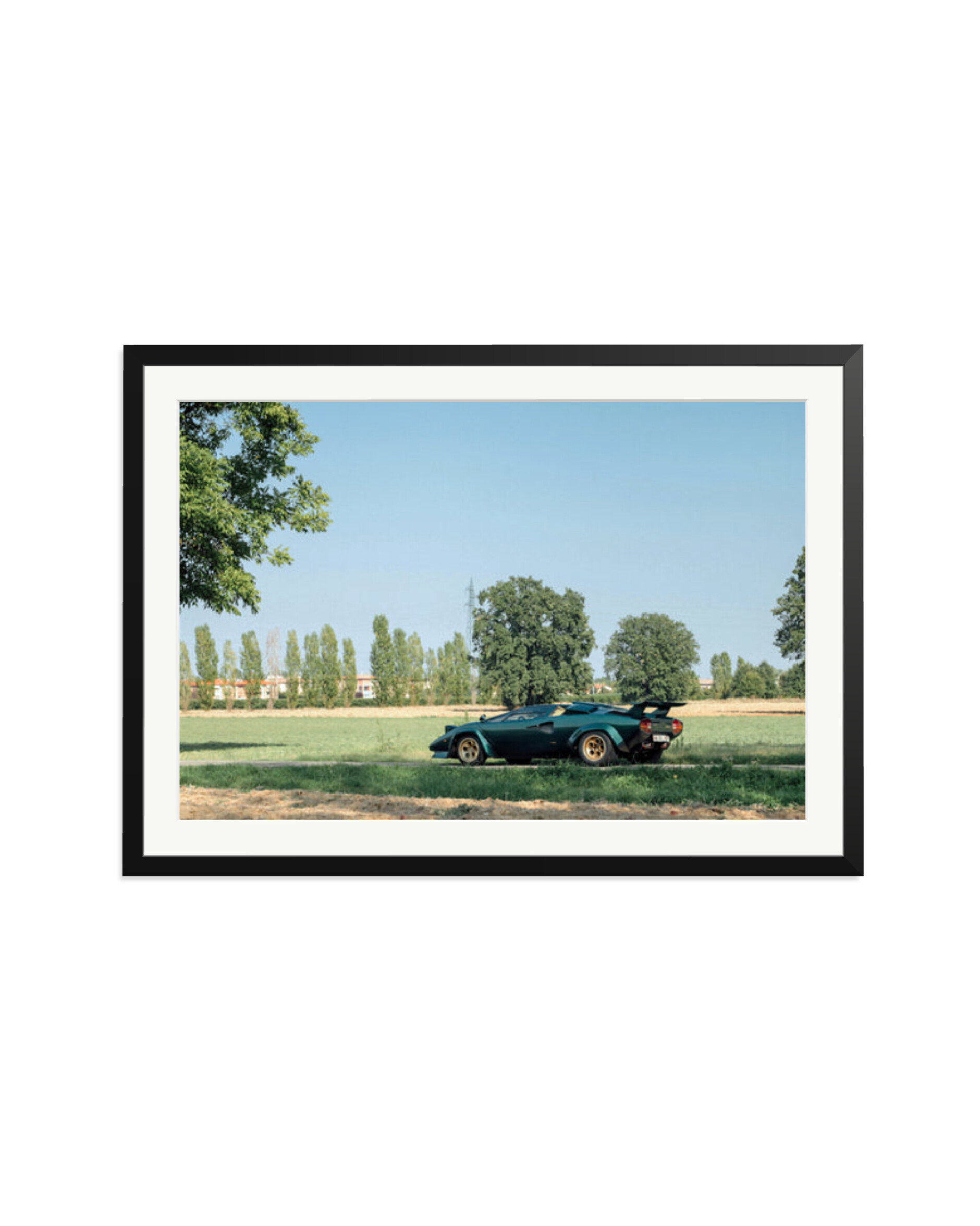 Lamborghini Countach LP 400 S Black / XXL