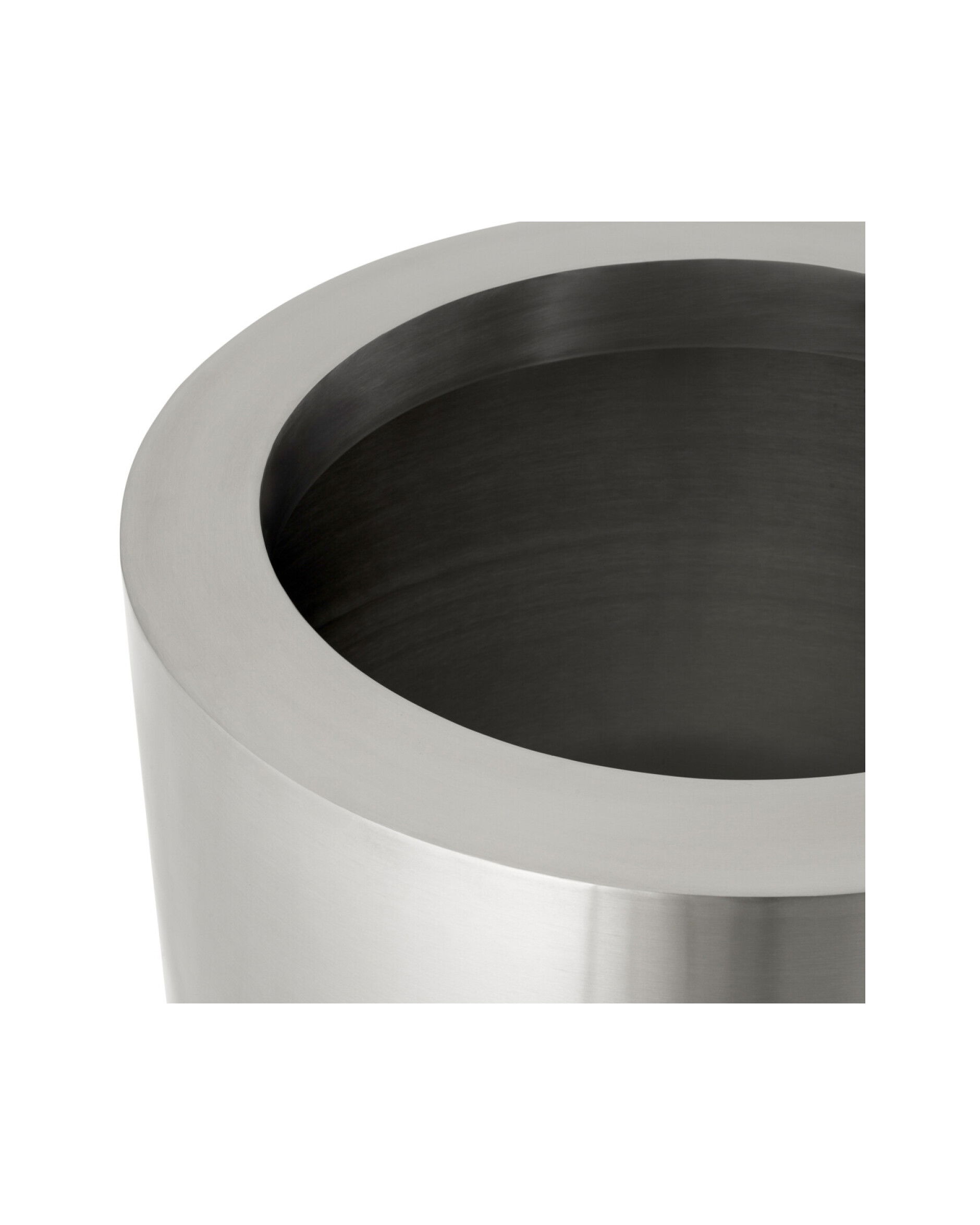 Jasper Plantenbak Rond Roestvrij Staal