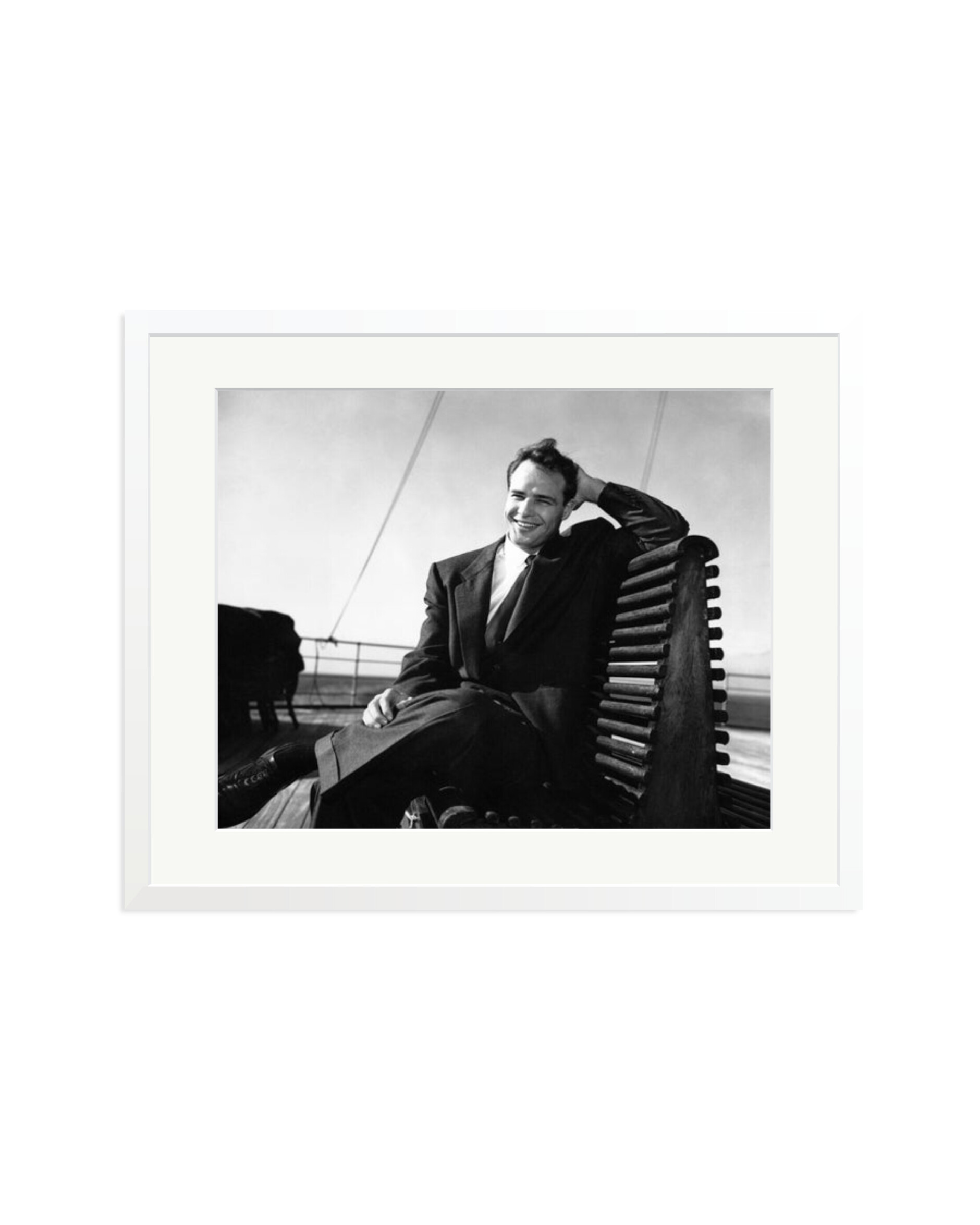 Marlon Brando, 1954 White / XL