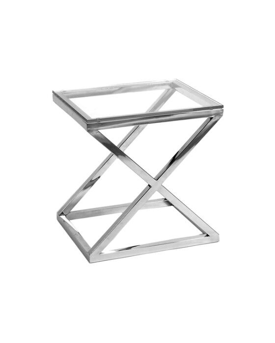 Side Table Criss Cross