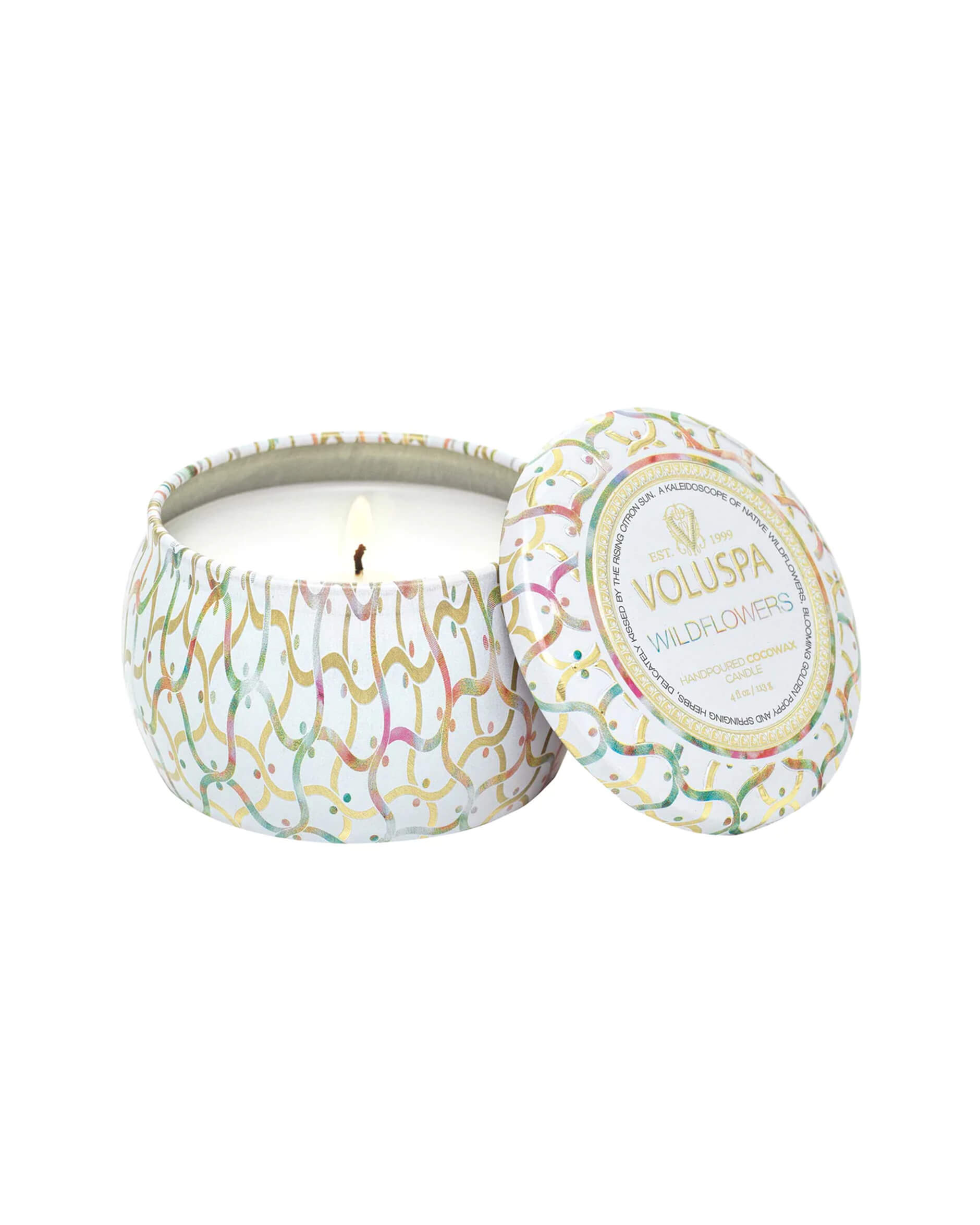 Wildflowers Scented Candle Single Wick