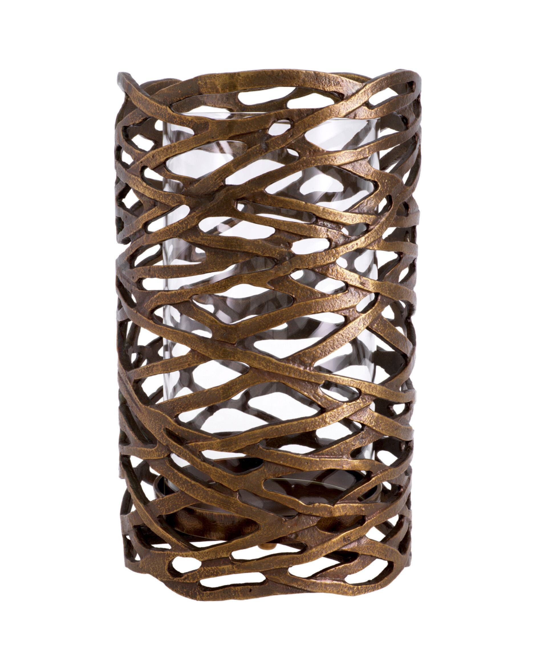 Lanai ljuslykta antik mässing