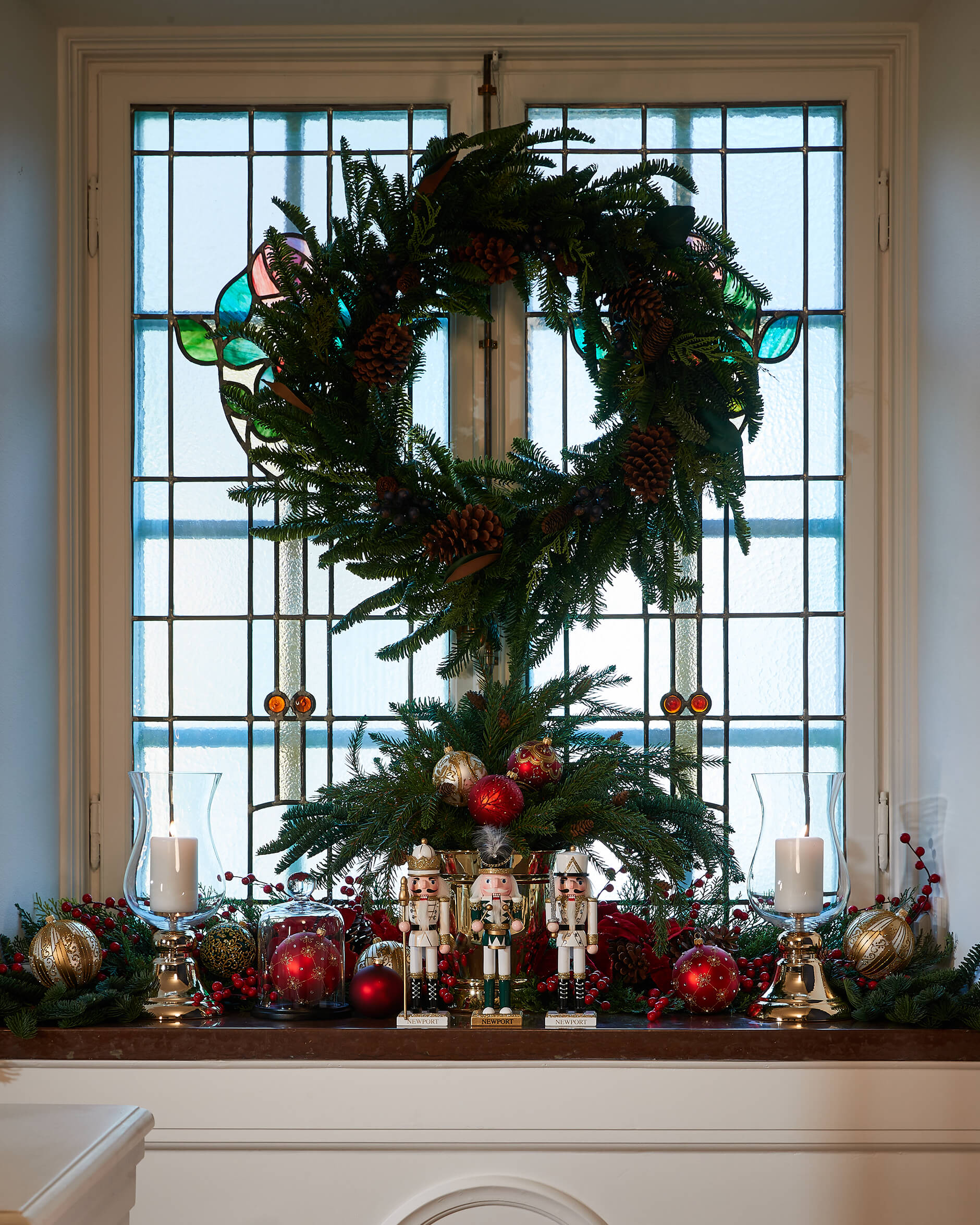 Abbot Kerzenlaterne gold