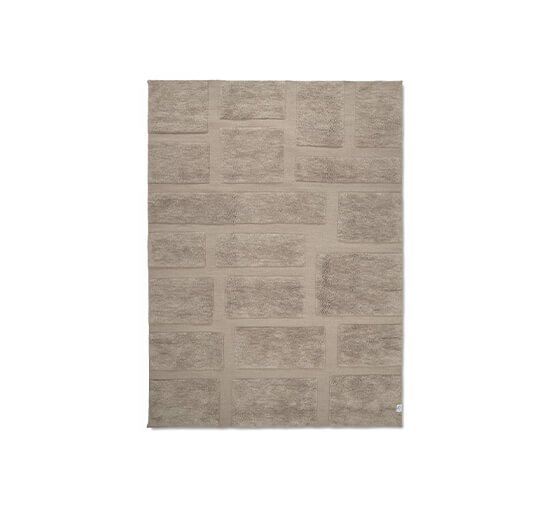 Beige - Bricks matta grå