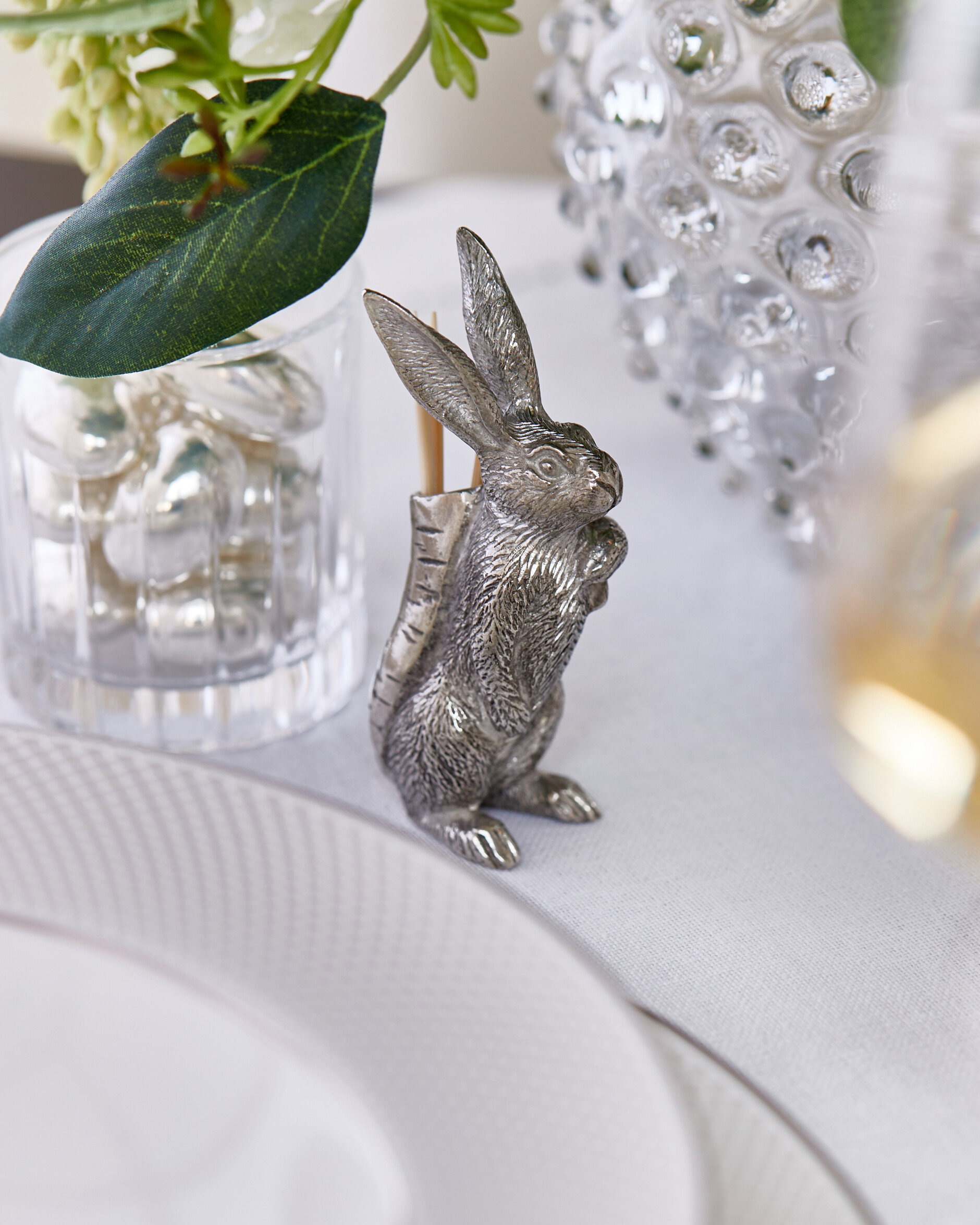 Tannpirkerholder Kanin Tinn