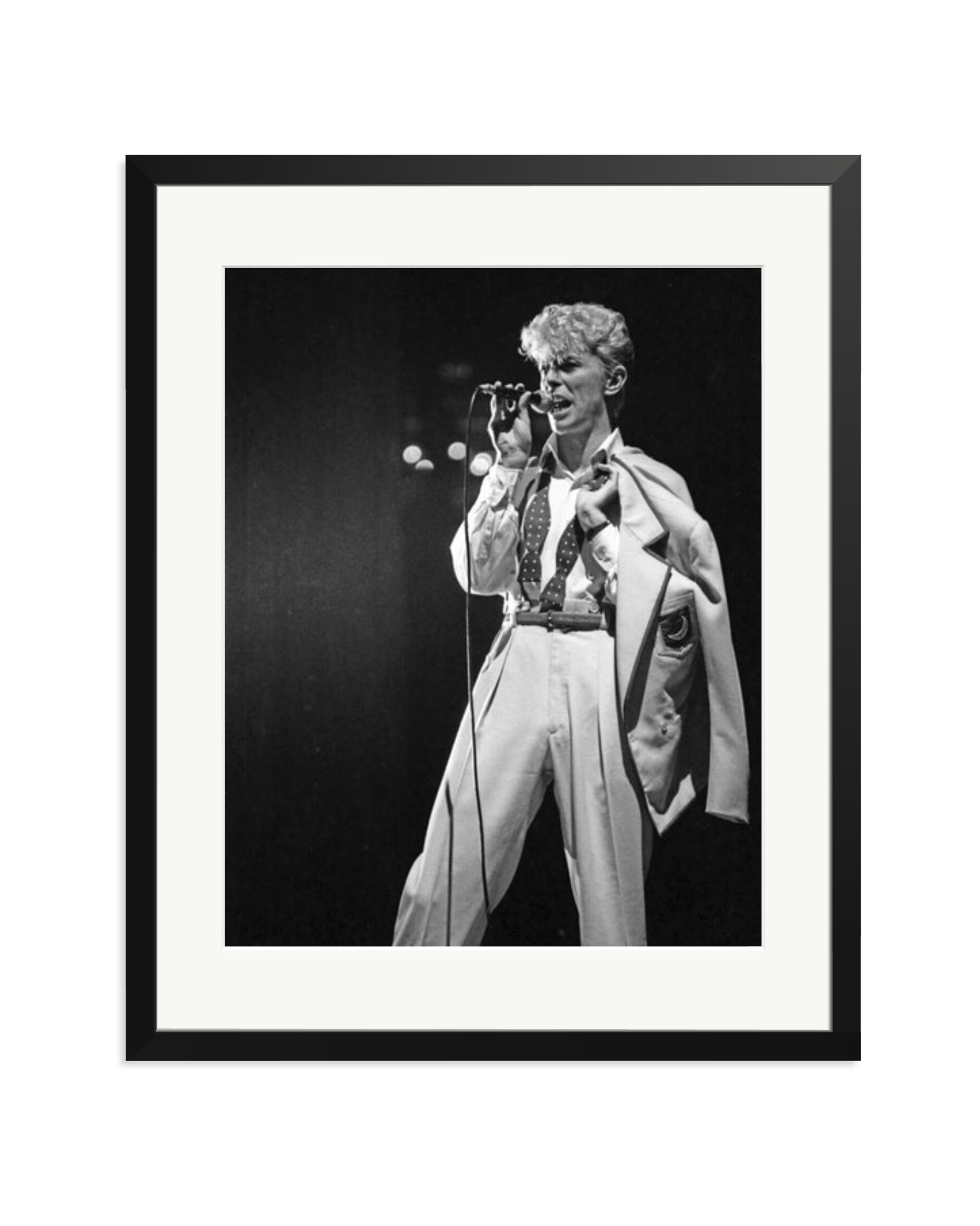 Bowie Serious Moonlight Tour Black / XL