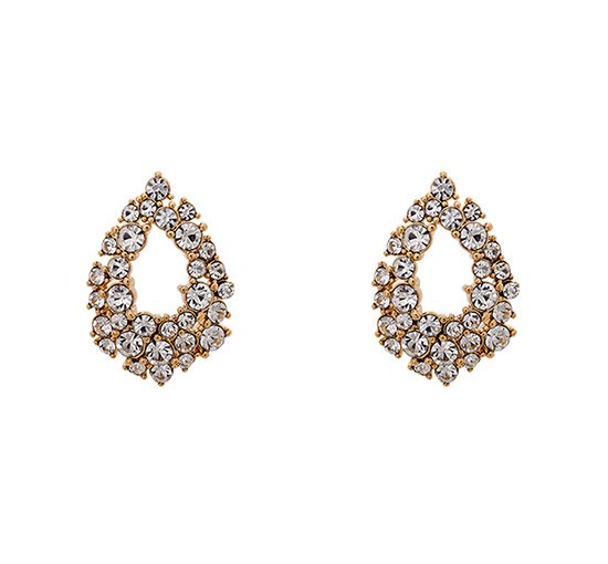 Petite Alice earrings crystal