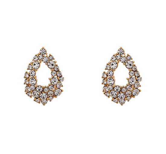 Petite Alice Earrings Crystal