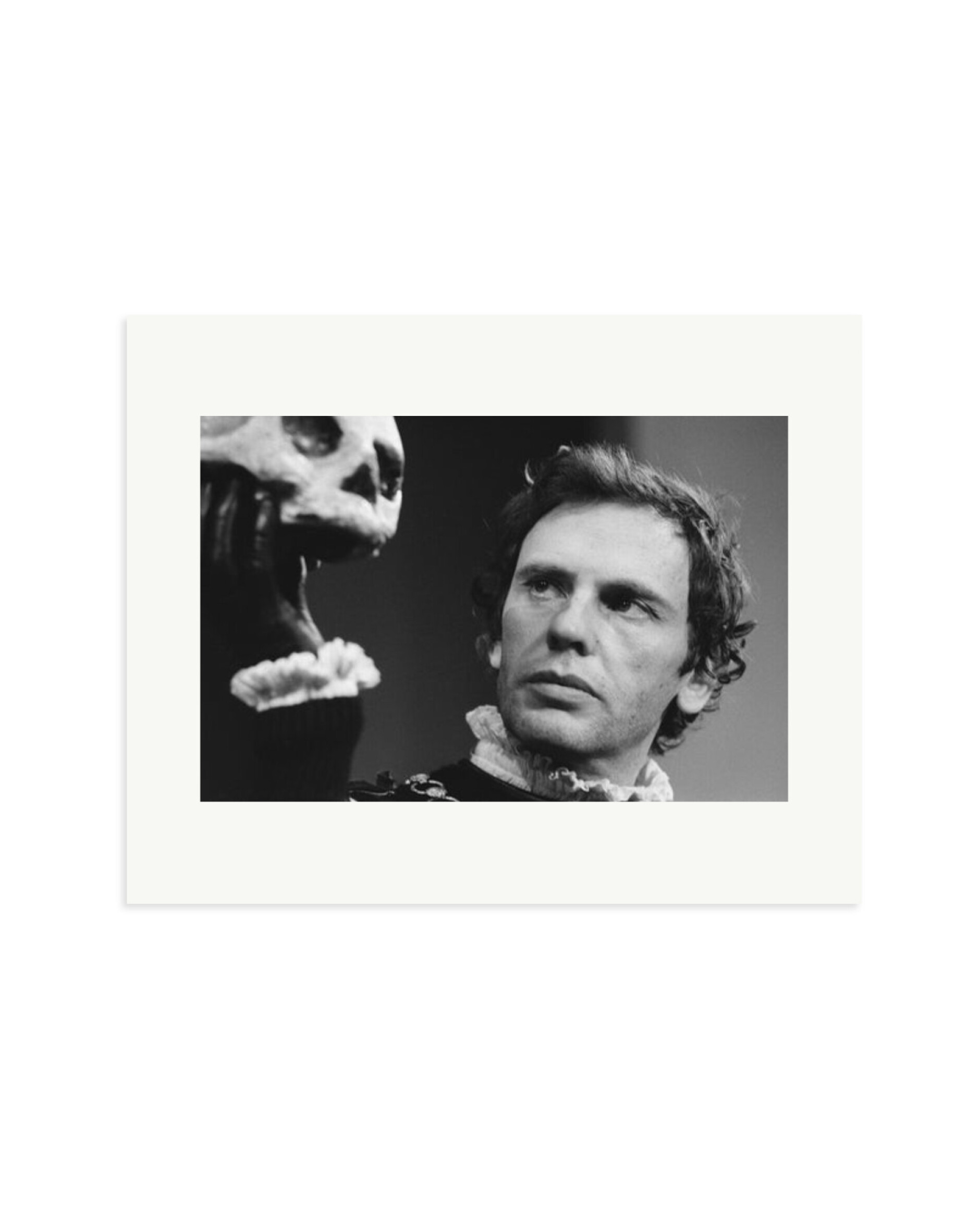 Trintignant Plays Hamlet Print Only / Medium