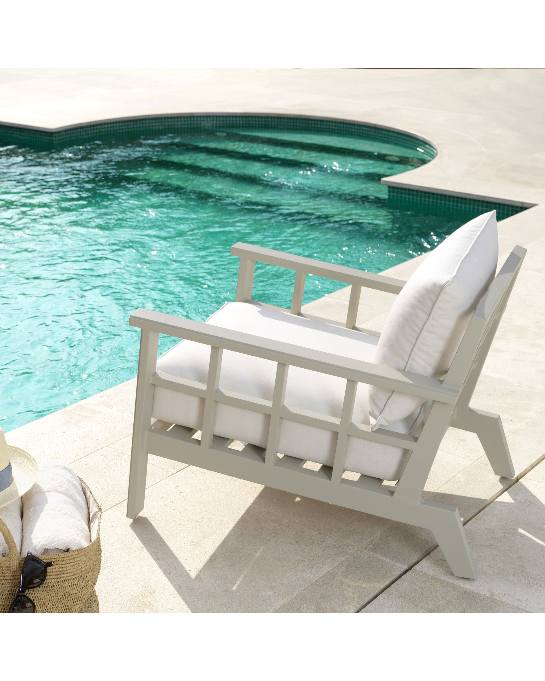 Cap-Ferrat fåtölj sand