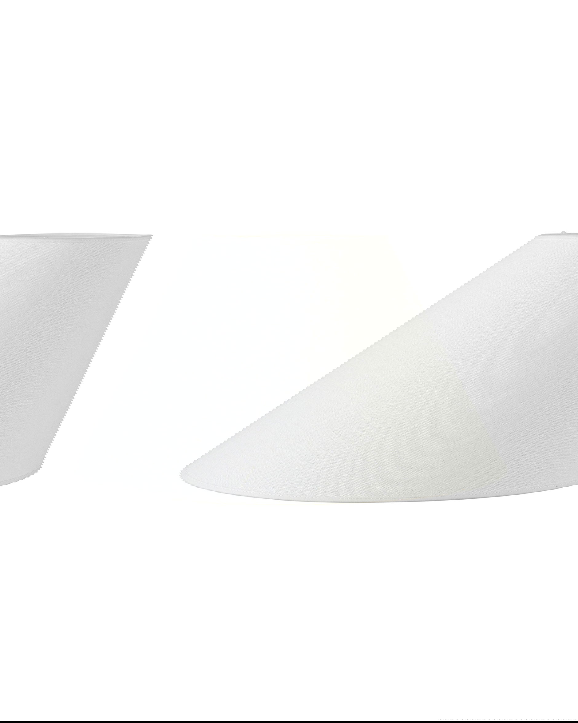 Cono lampskärm vit L