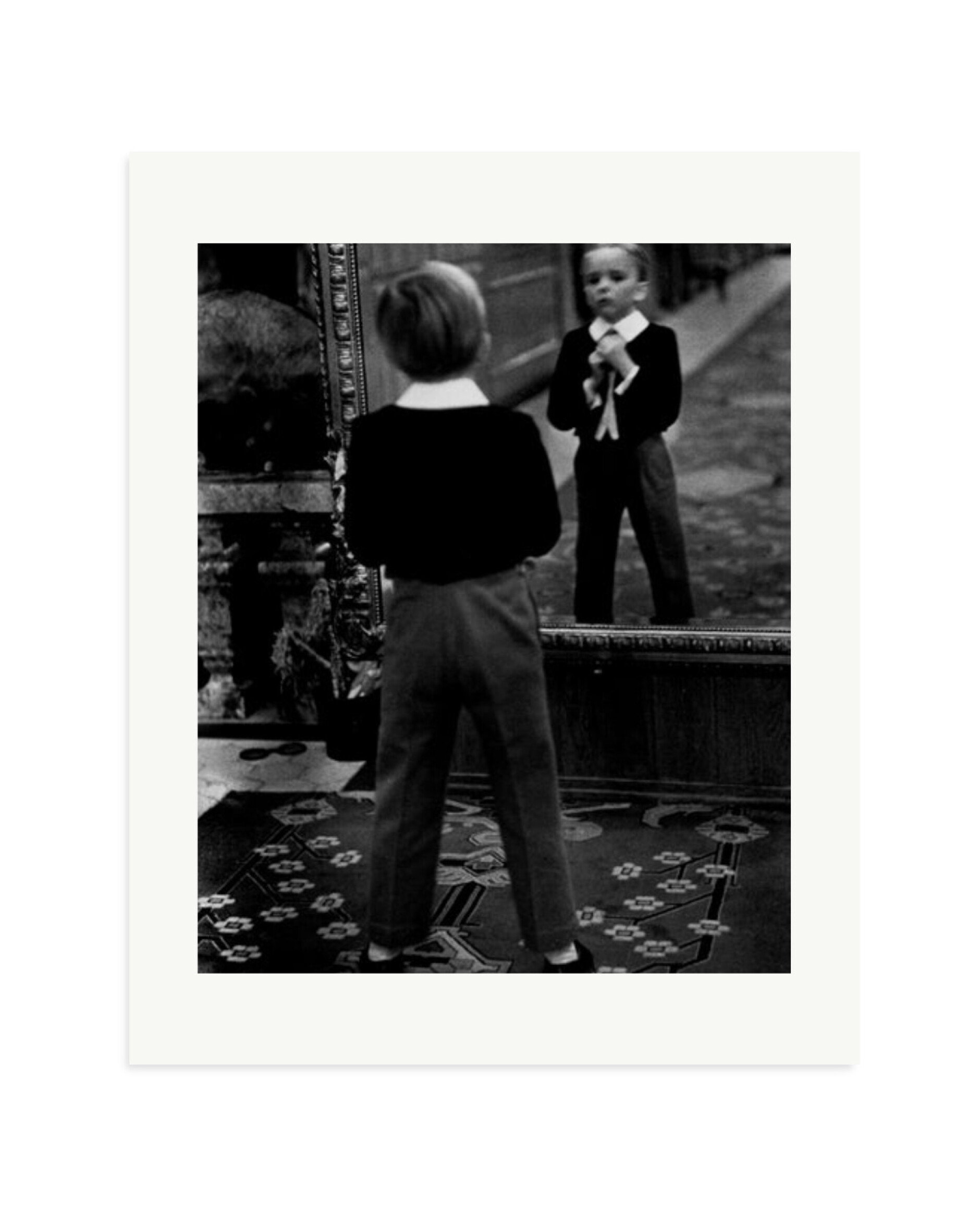 English Boy at Grand Hotel Print Only / Medium