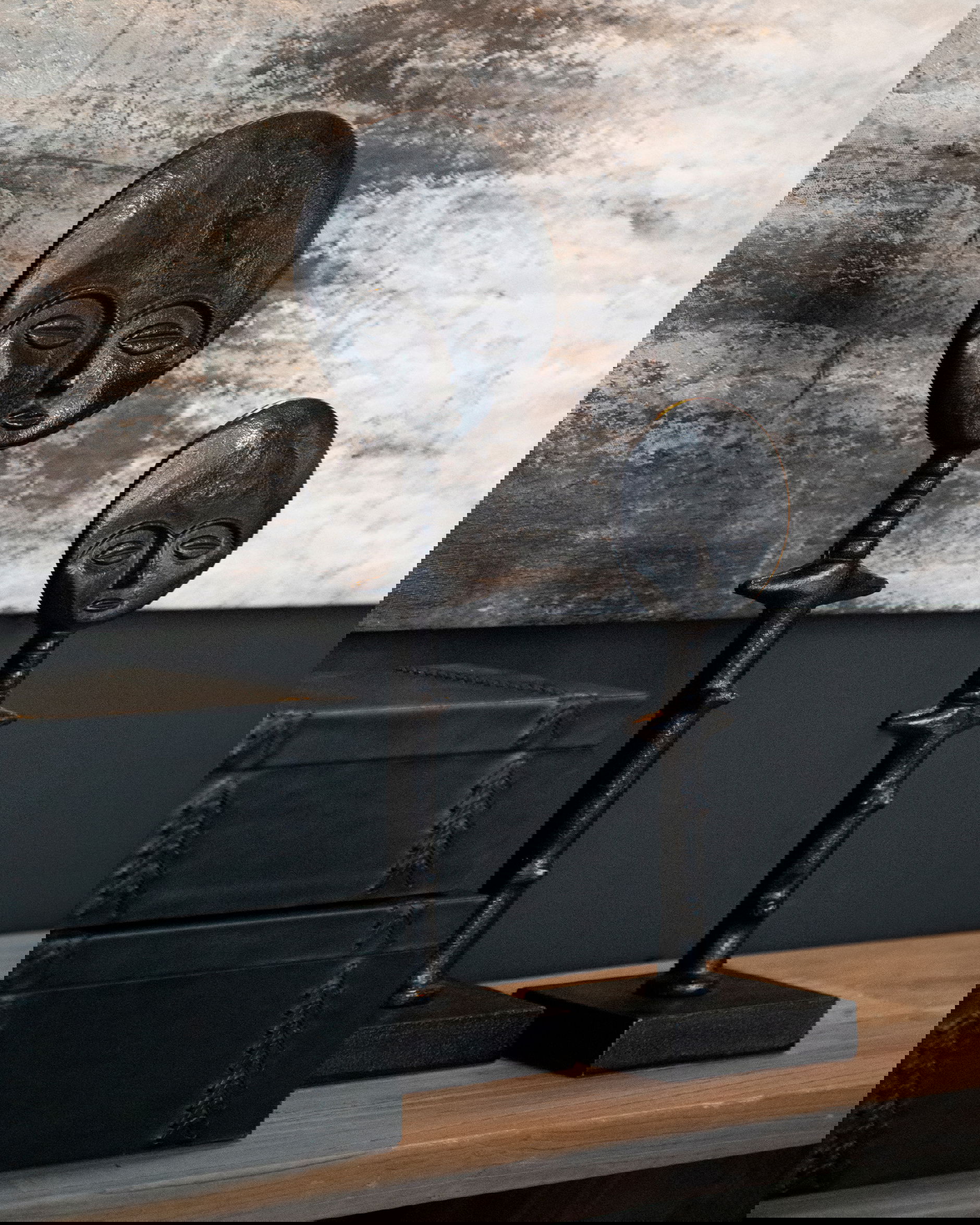 Tandu Sculpture Black