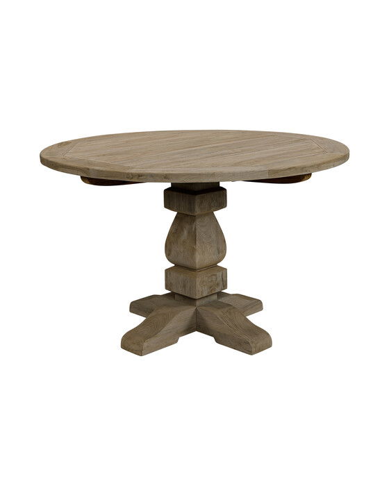 french matbord charcoal ø120