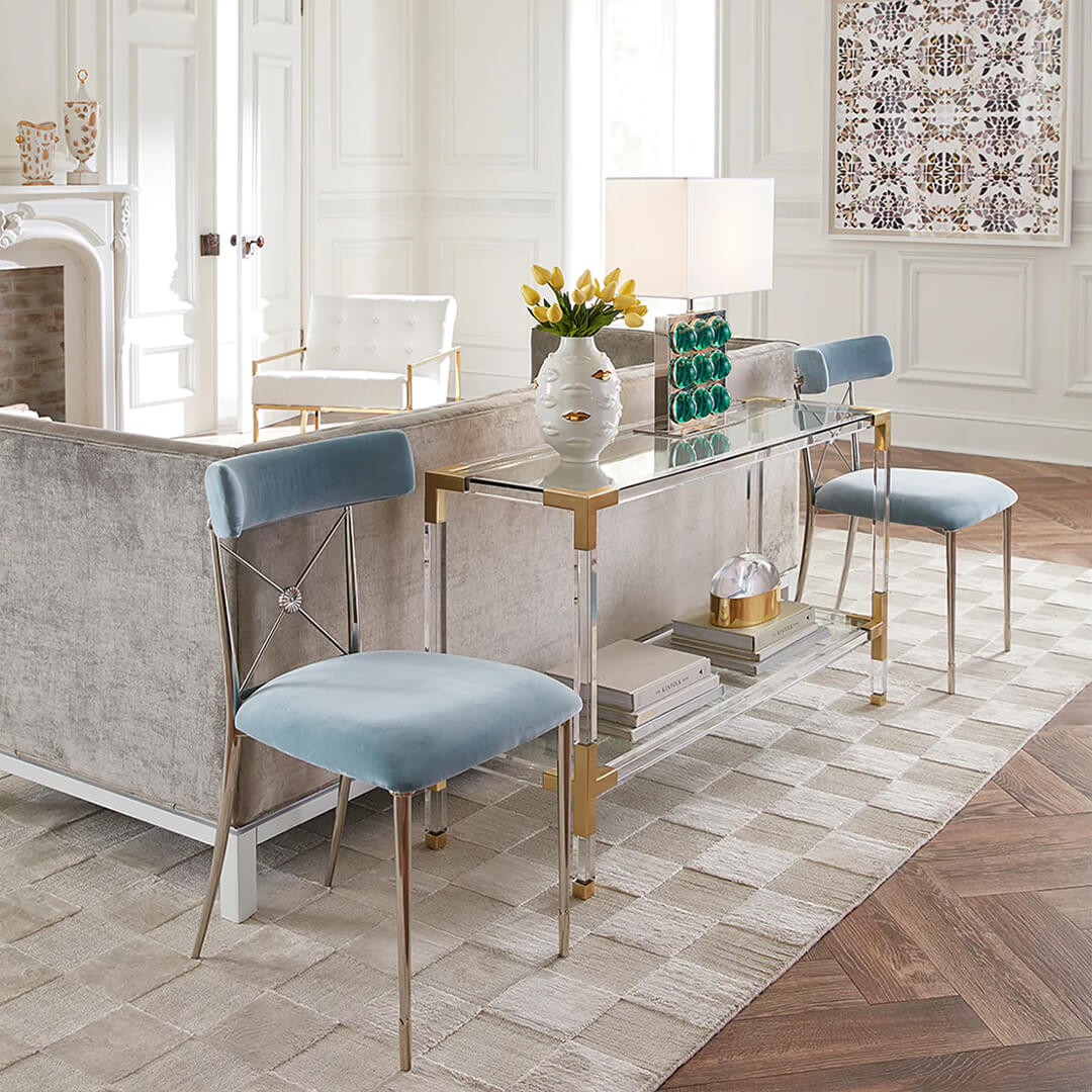 Jacques Console Table Brass