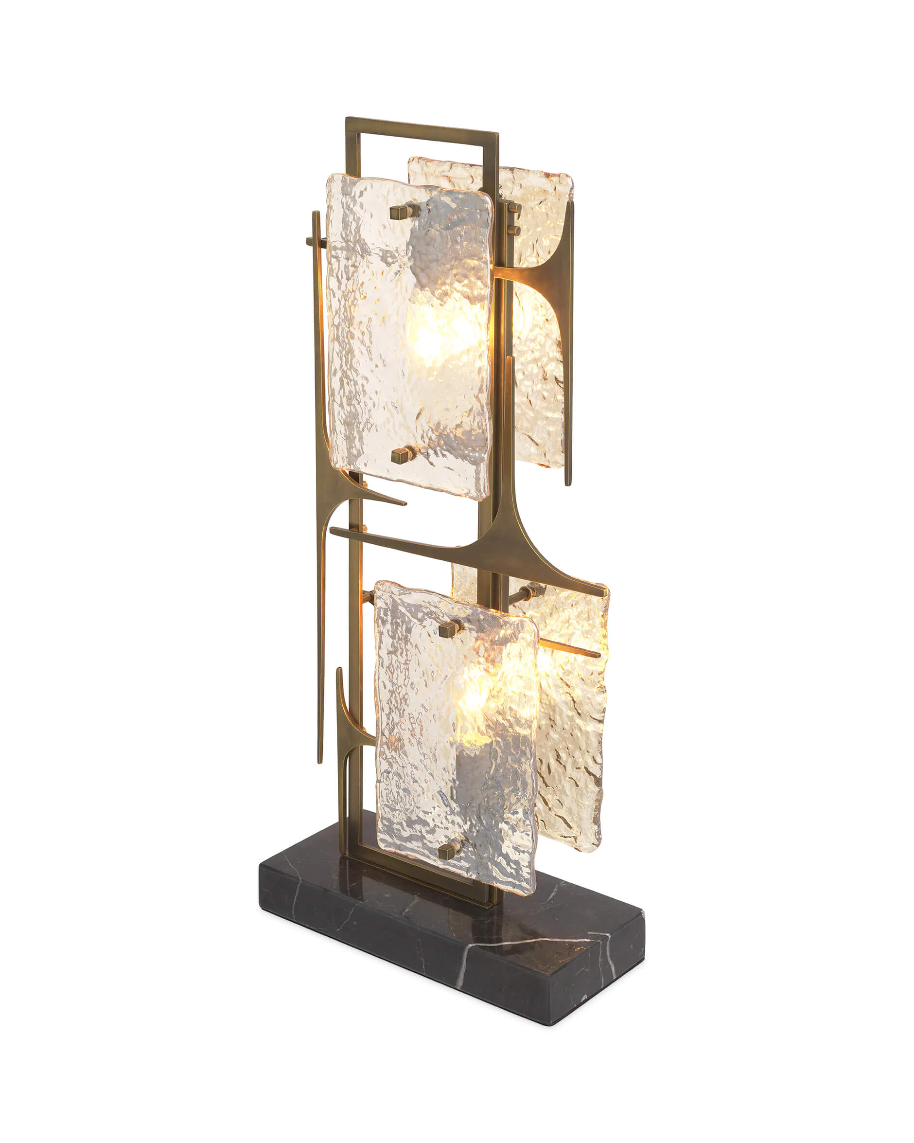 Zeno Table Lamp Antique Brass
