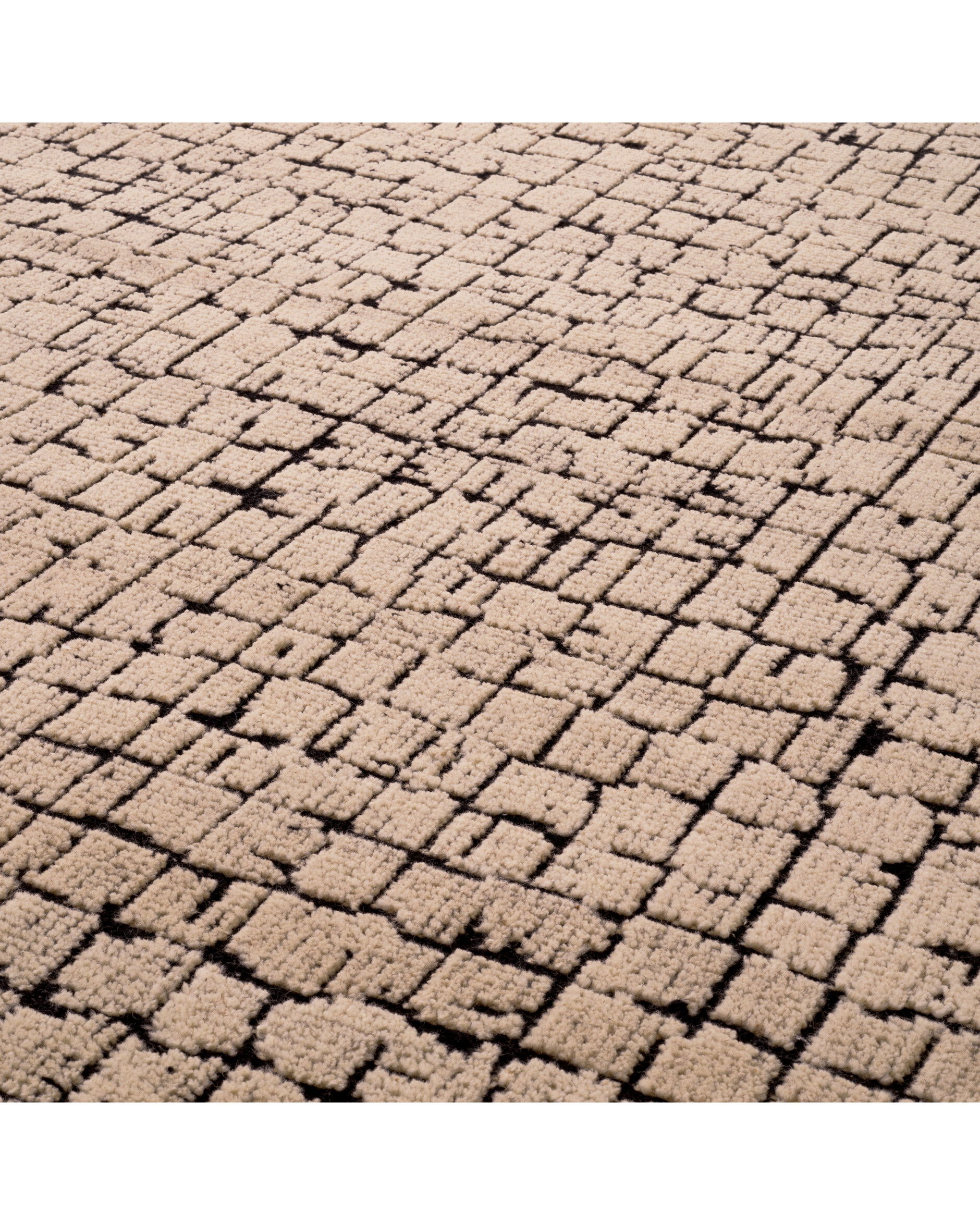 Nirvana Carpet Black/Ivory