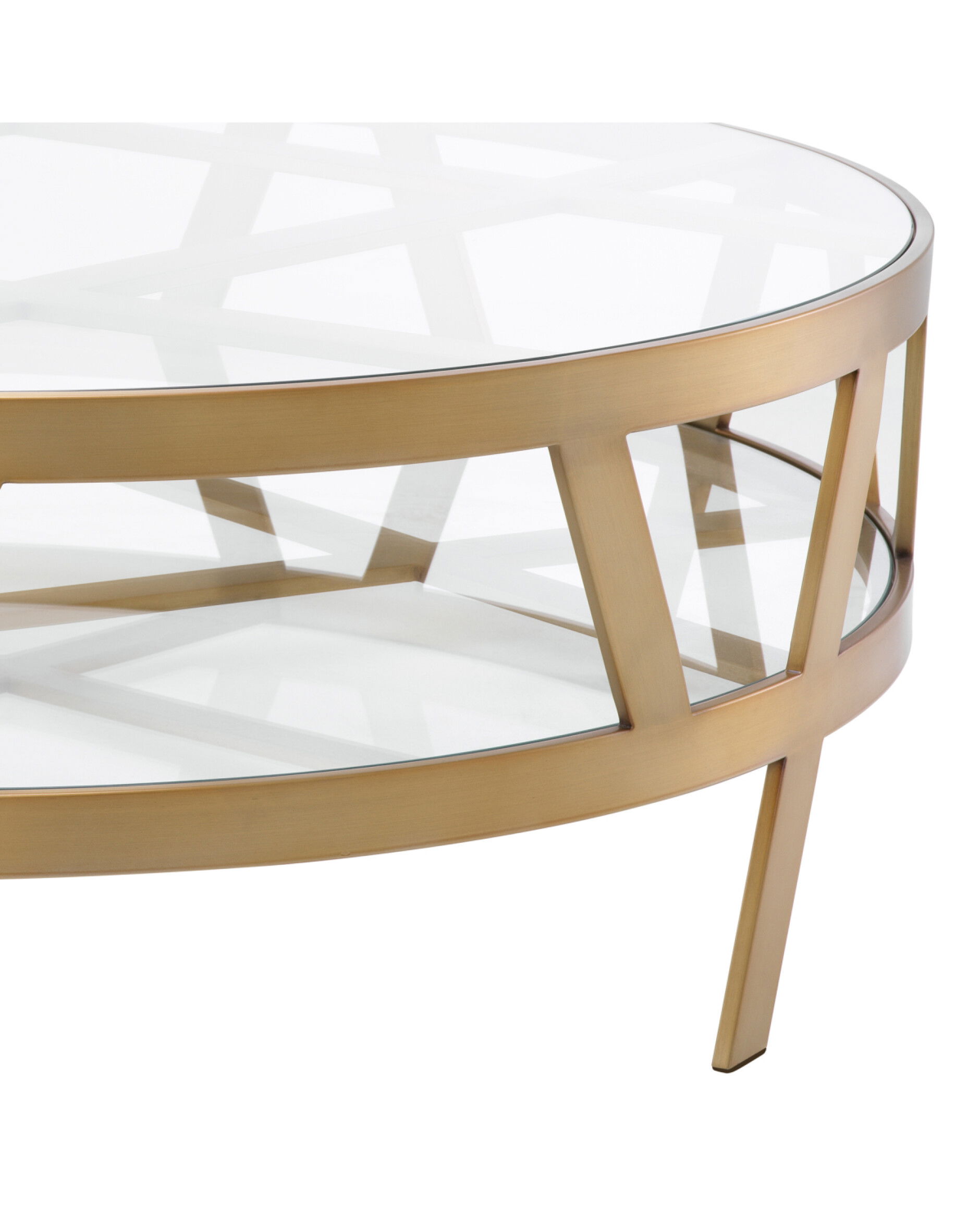 Billinghurst soffbord borstad mässing rund