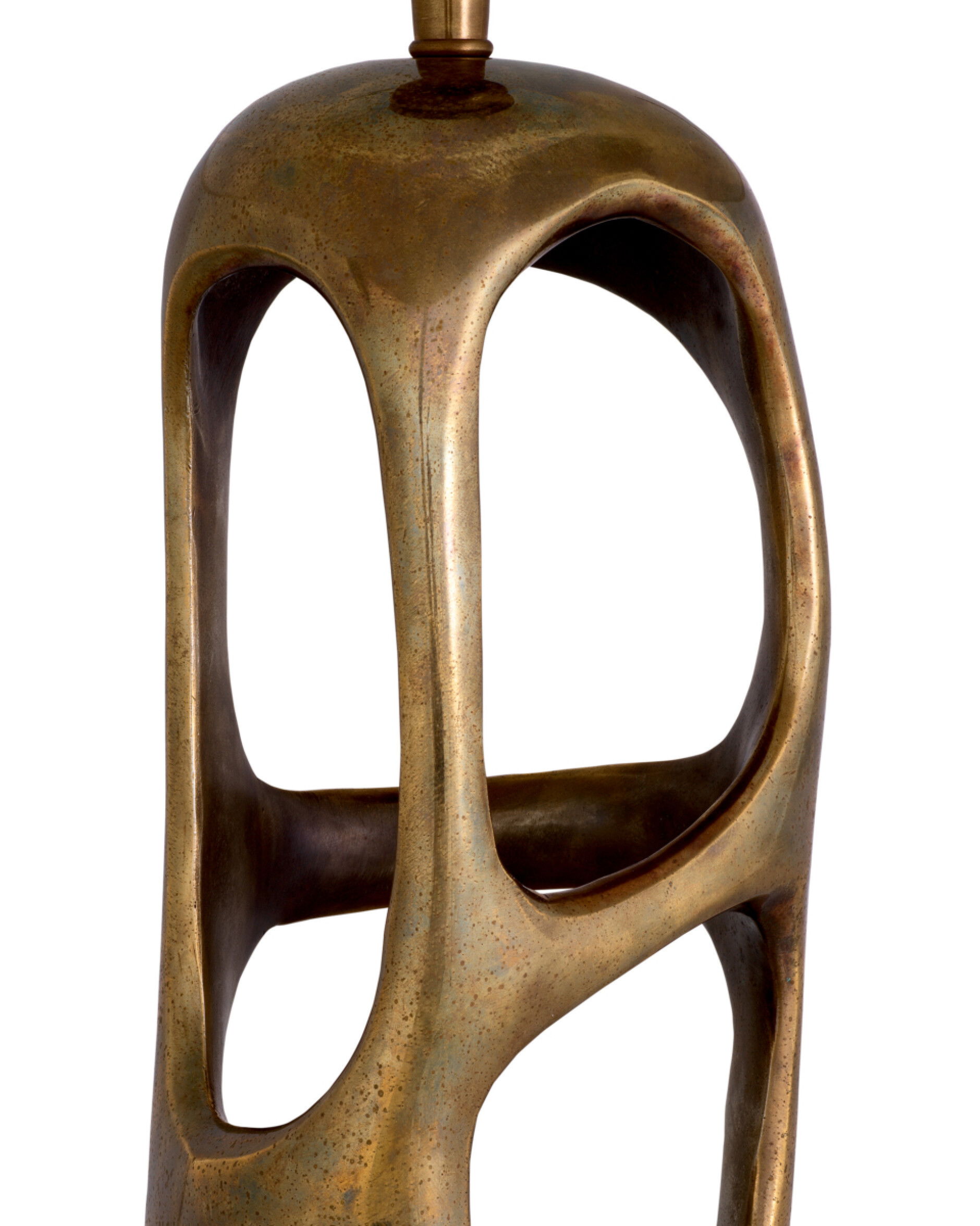 Kearny tafellamp antiek messing