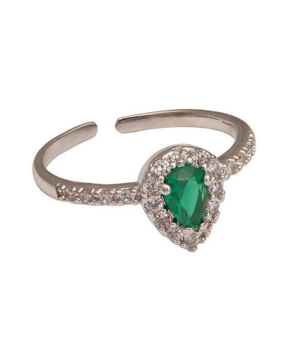 Lily And Rose Bianca ring emerald